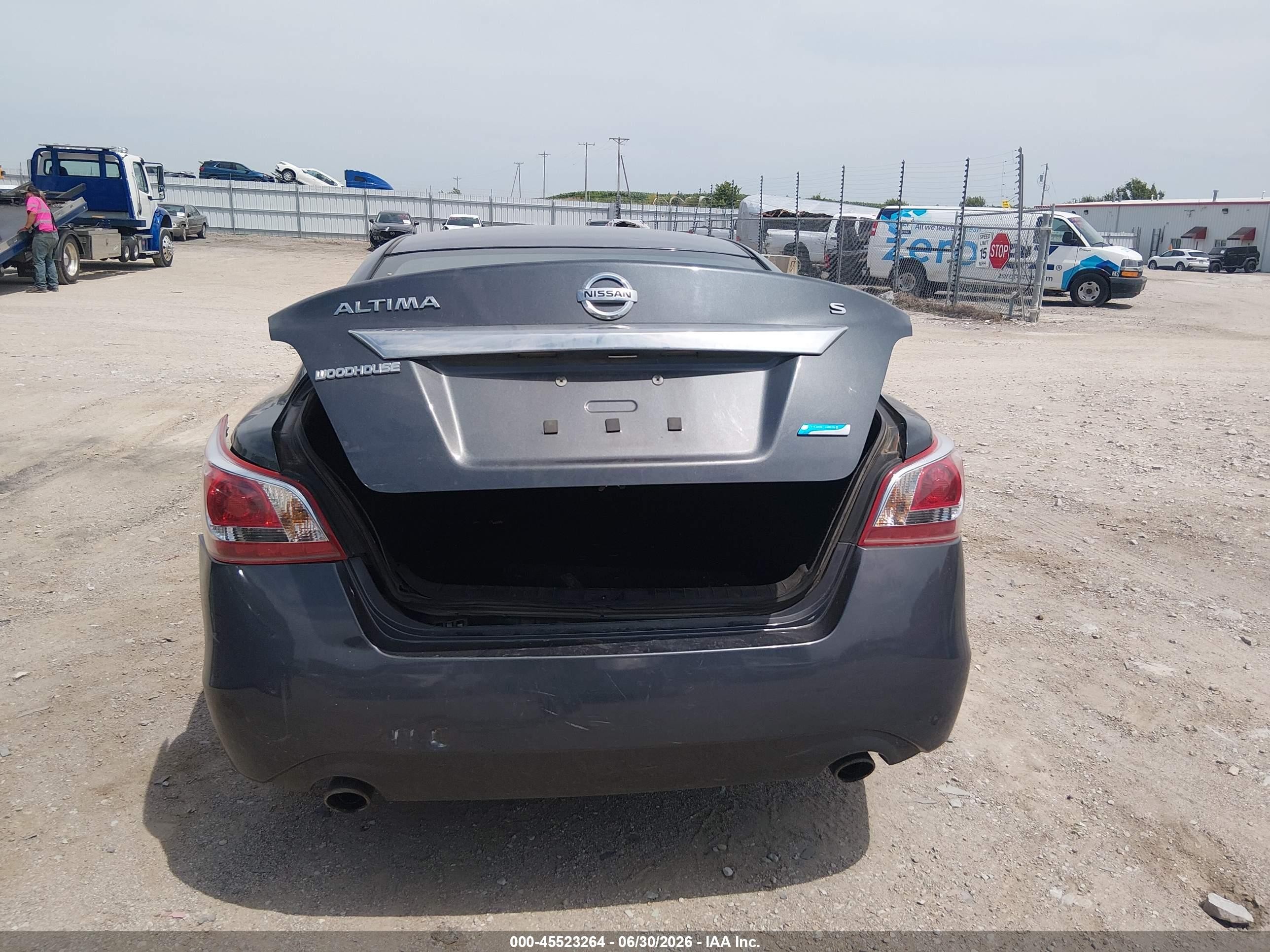 2013 Nissan Altima 2.5 S Gray vin: 1N4AL3AP4DN570736