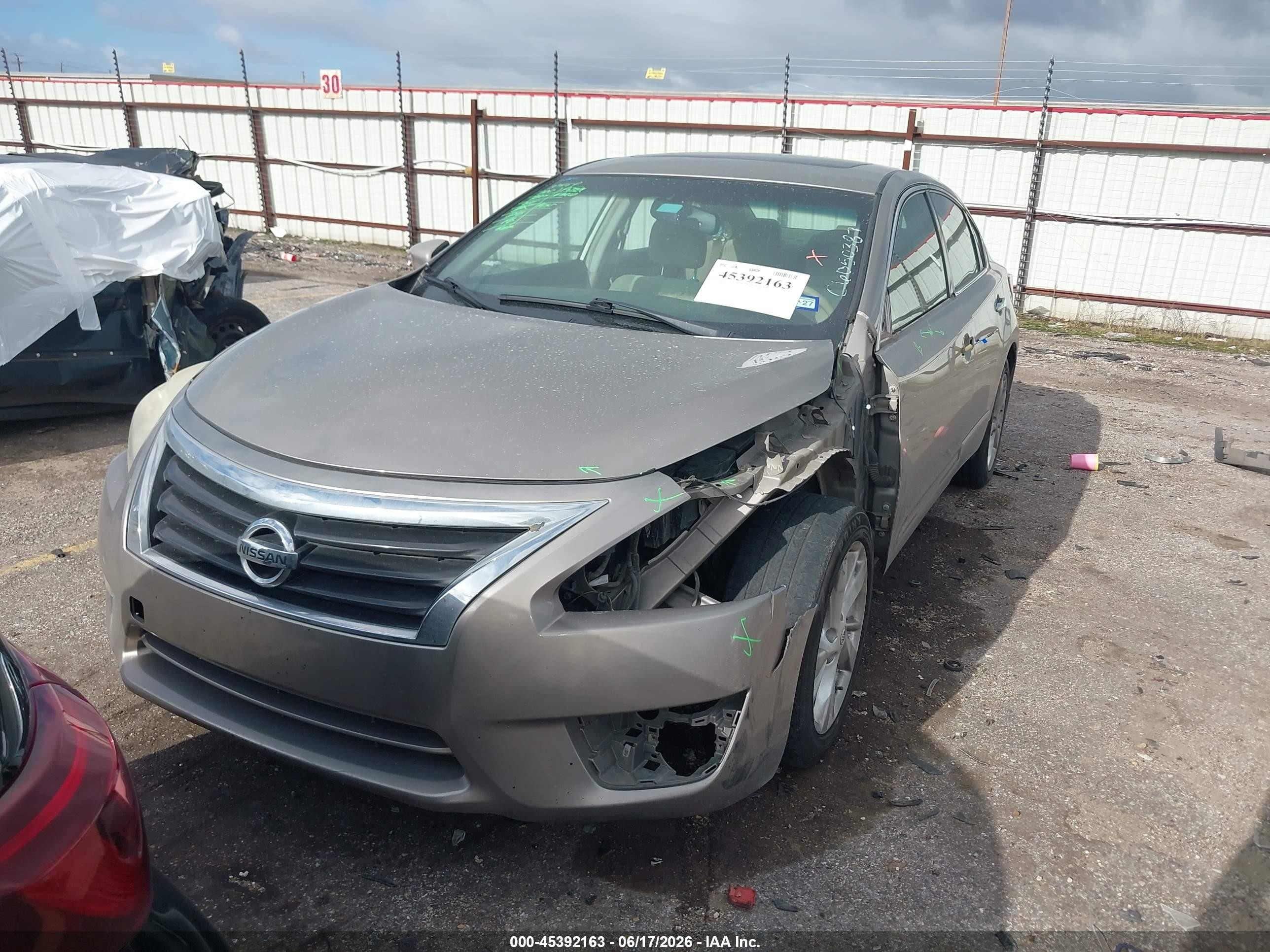 2013 Nissan Altima 2.5 Sv Gold vin: 1N4AL3AP4DN570784
