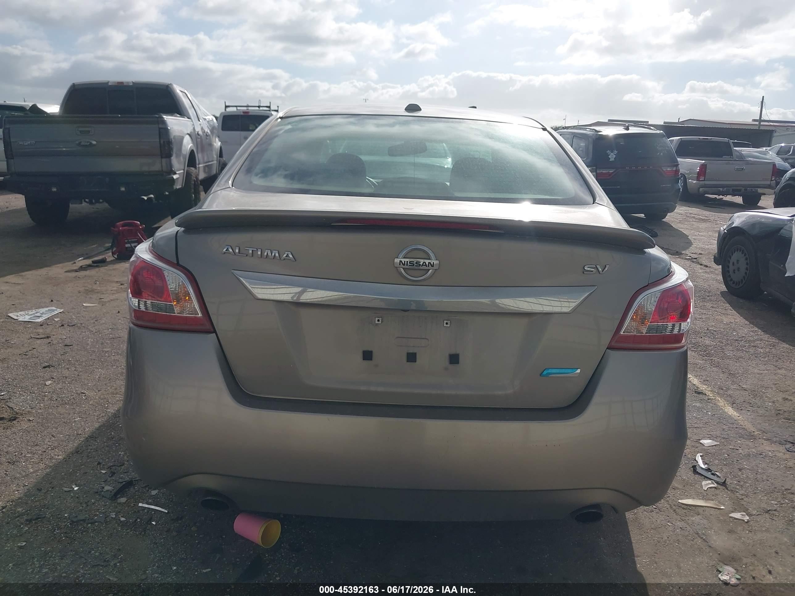 2013 Nissan Altima 2.5 Sv Gold vin: 1N4AL3AP4DN570784