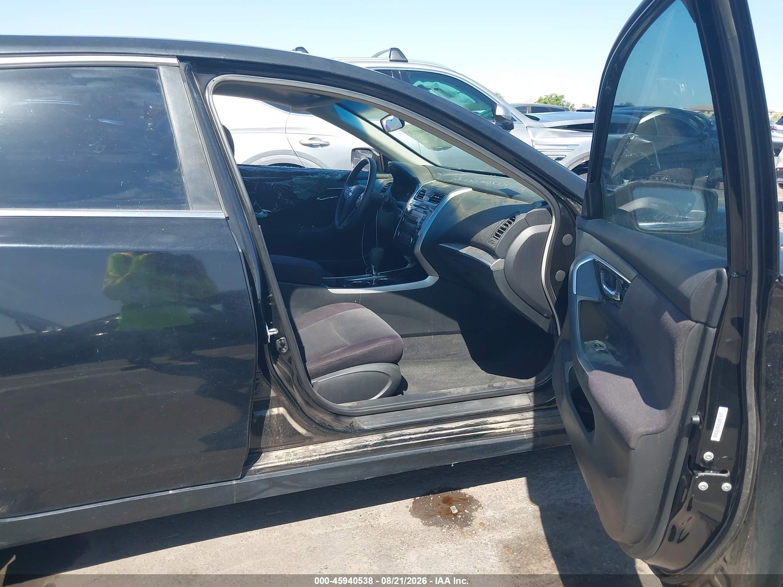 2013 Nissan Altima 2.5 S Черный vin: 1N4AL3AP4DN571806