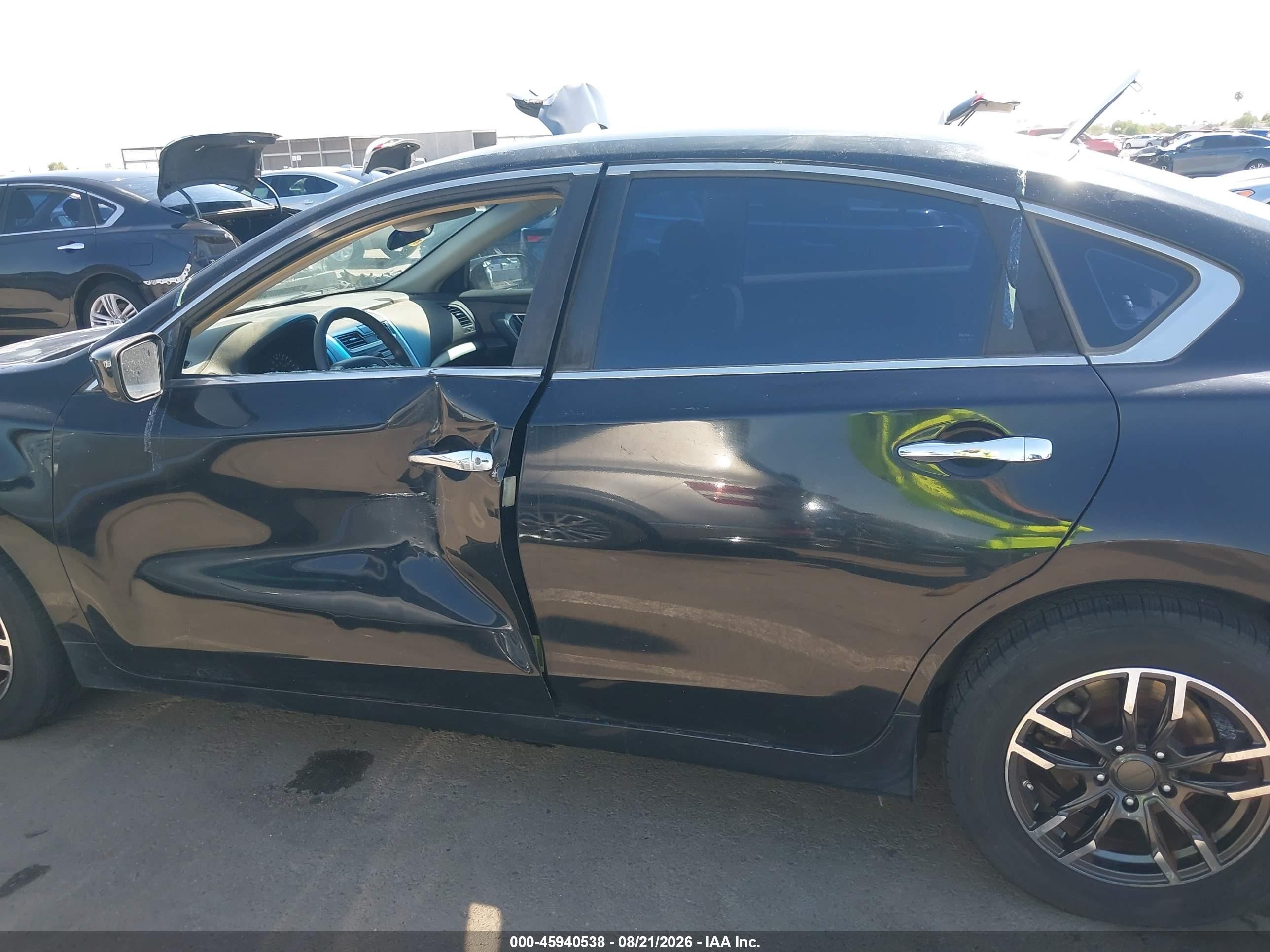 2013 Nissan Altima 2.5 S Черный vin: 1N4AL3AP4DN571806