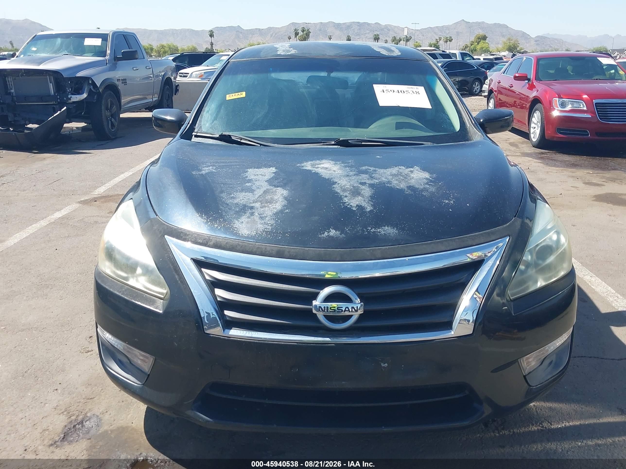 2013 Nissan Altima 2.5 S Черный vin: 1N4AL3AP4DN571806