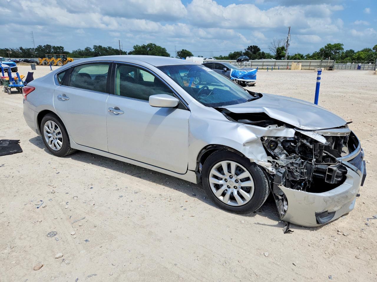 2013 Nissan Altima 2.5 Серебряный vin: 1N4AL3AP4DN574043