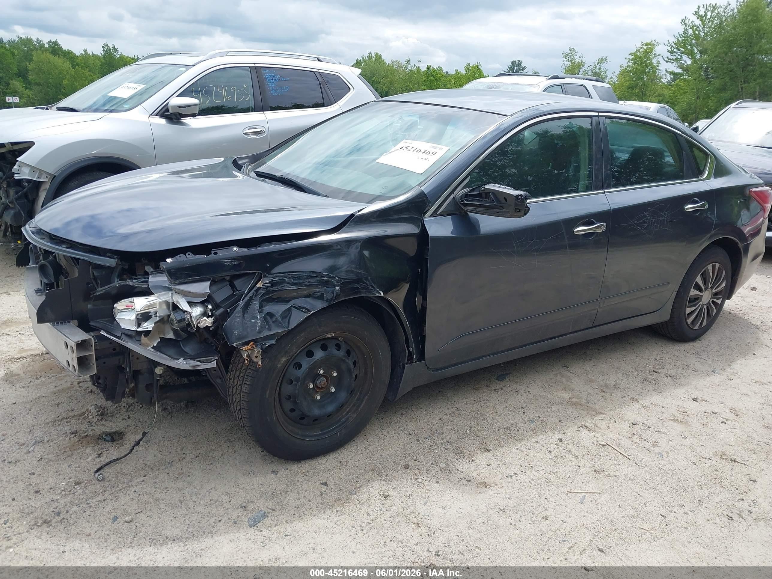 2013 Nissan Altima 2.5 S Gray vin: 1N4AL3AP4DN583891
