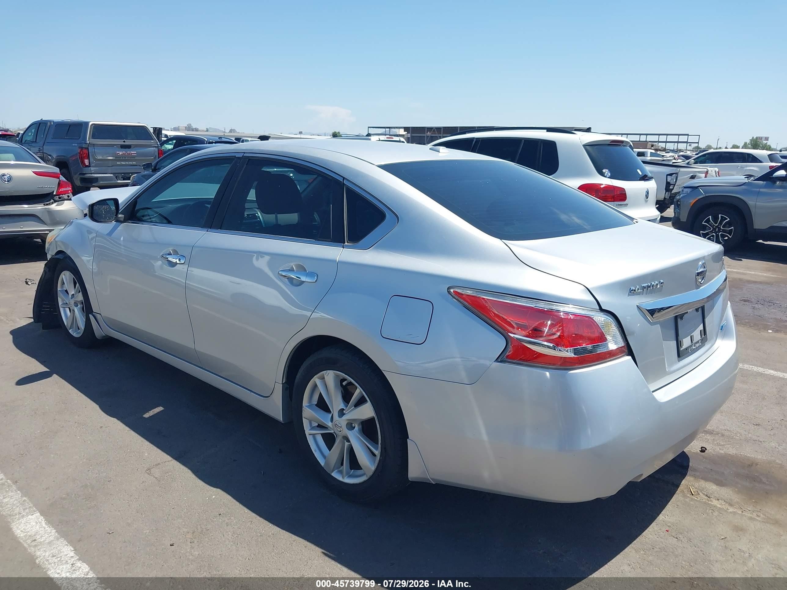 2014 Nissan Altima 2.5 Sl Серебряный vin: 1N4AL3AP4EC101000