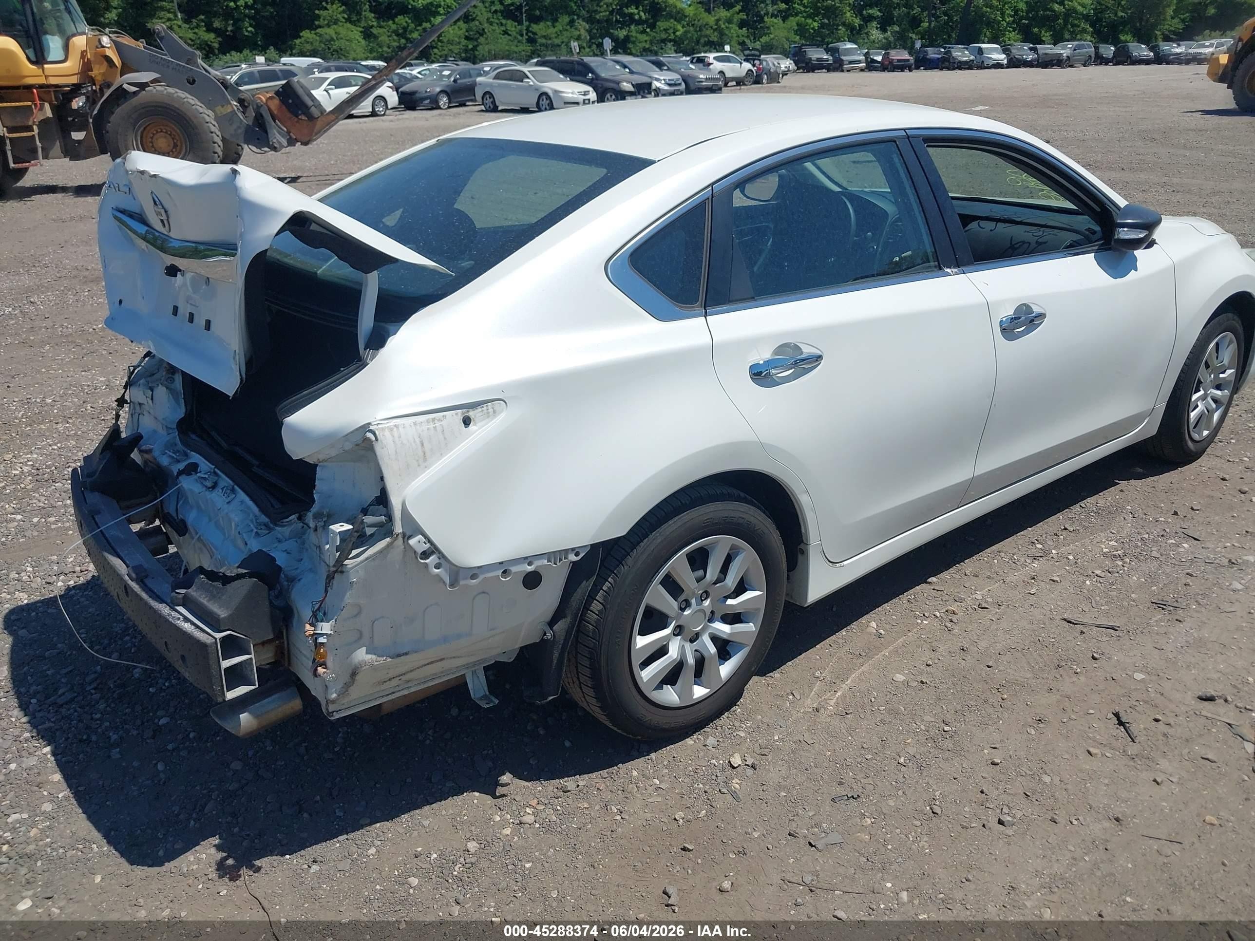 2014 Nissan Altima 2.5 S White vin: 1N4AL3AP4EC101269