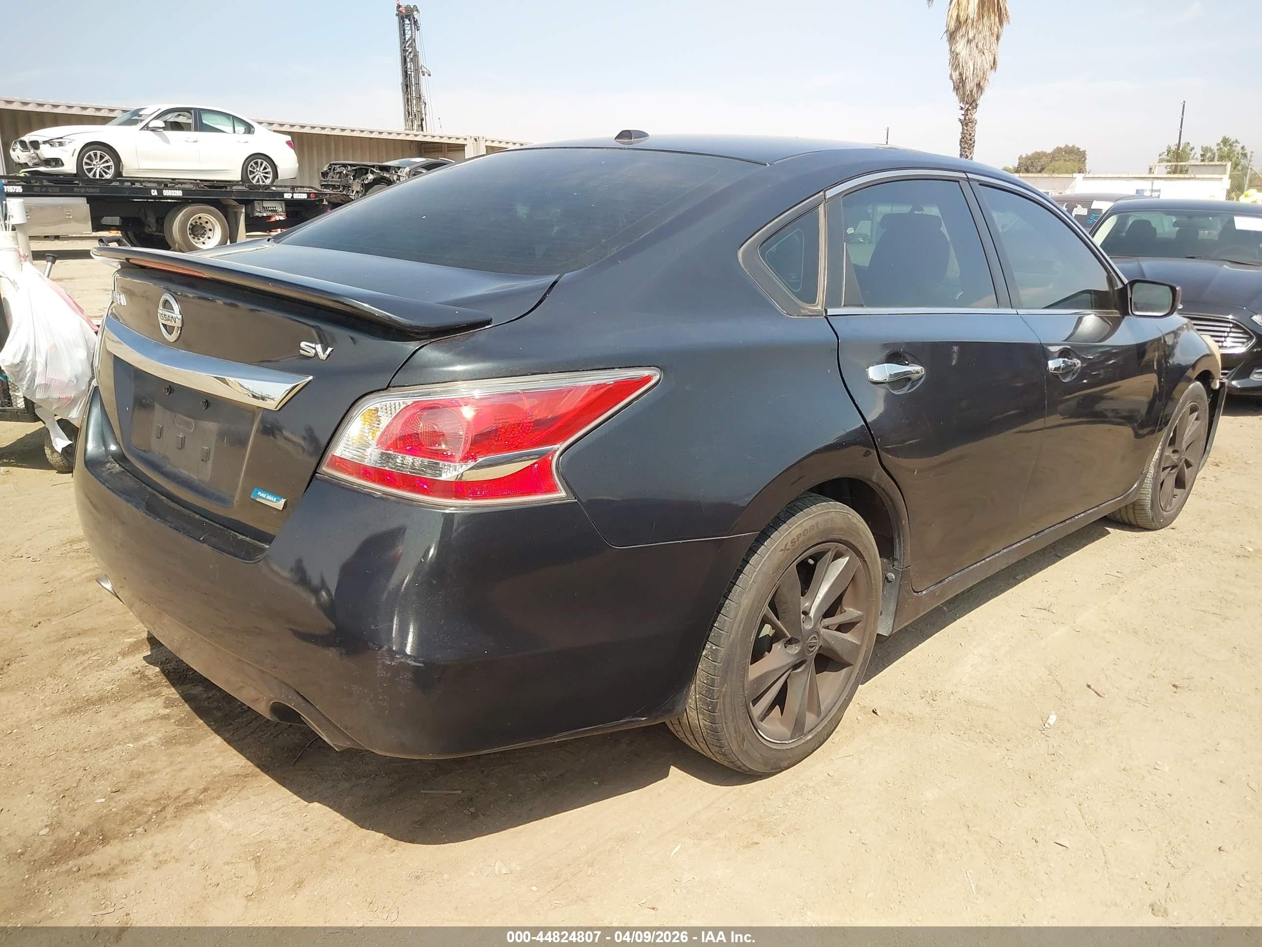 2014 Nissan Altima 2.5 Sv Blue vin: 1N4AL3AP4EC101594
