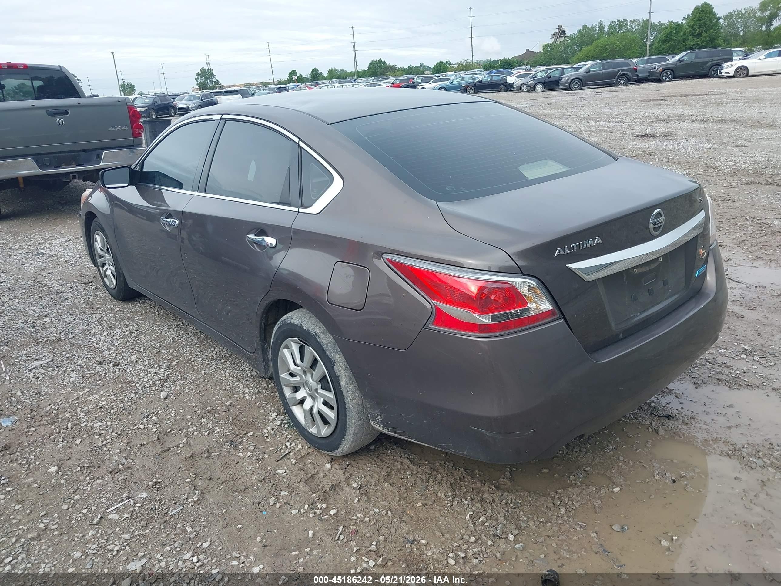 2014 Nissan Altima 2.5 S Brown vin: 1N4AL3AP4EC104771