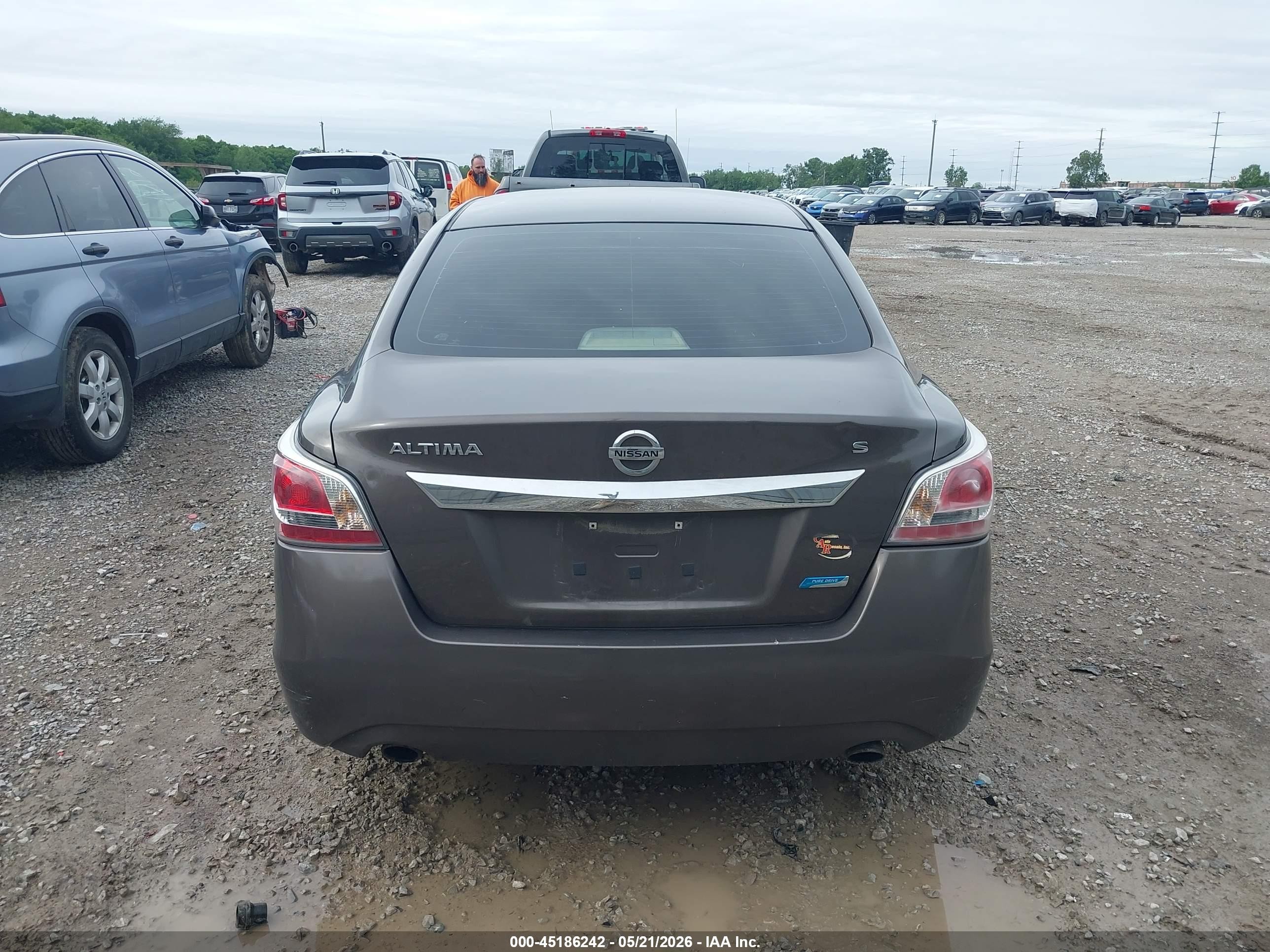 2014 Nissan Altima 2.5 S Brown vin: 1N4AL3AP4EC104771