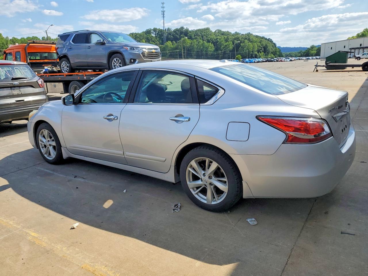 2014 Nissan Altima 2.5 Silver vin: 1N4AL3AP4EC108965