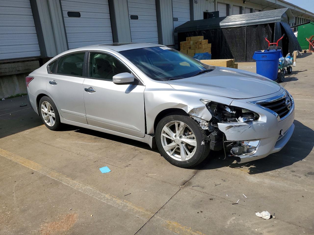2014 Nissan Altima 2.5 Silver vin: 1N4AL3AP4EC108965
