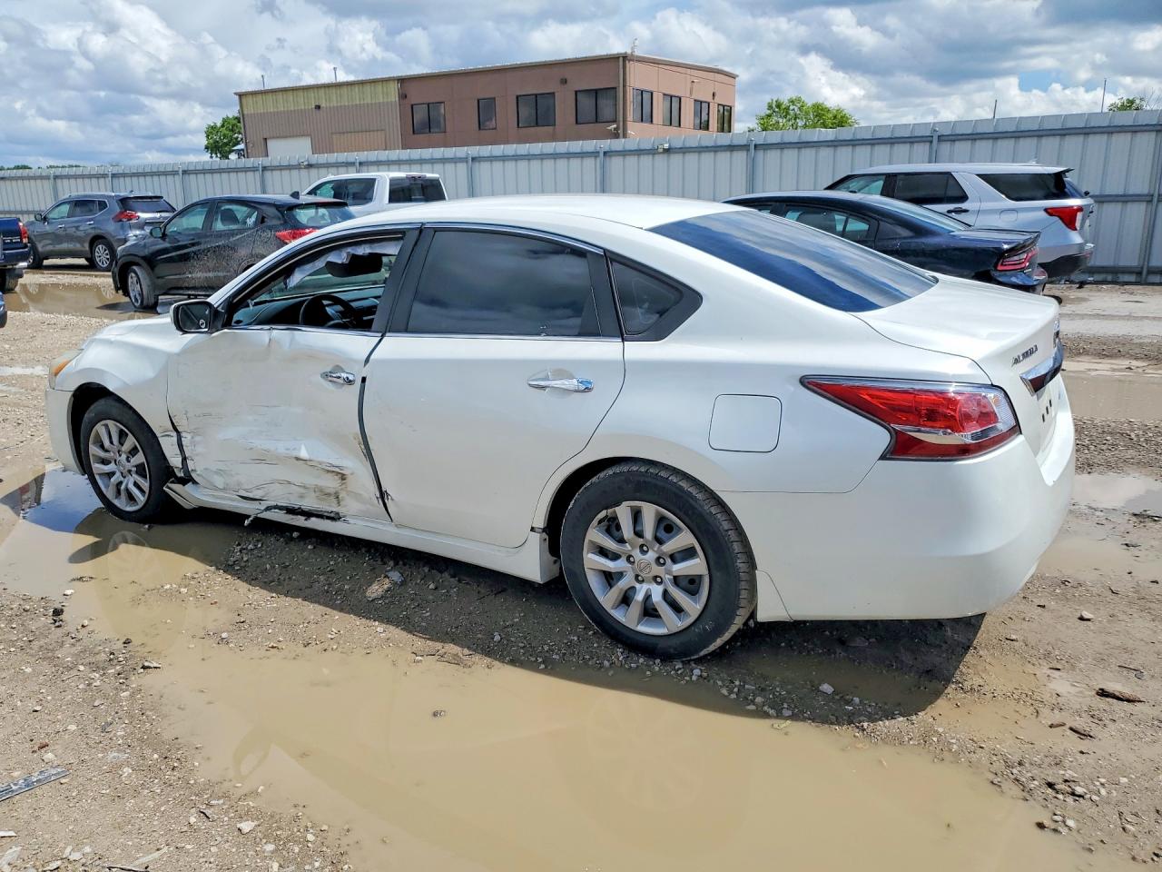 2014 Nissan Altima 2.5 White vin: 1N4AL3AP4EC113082