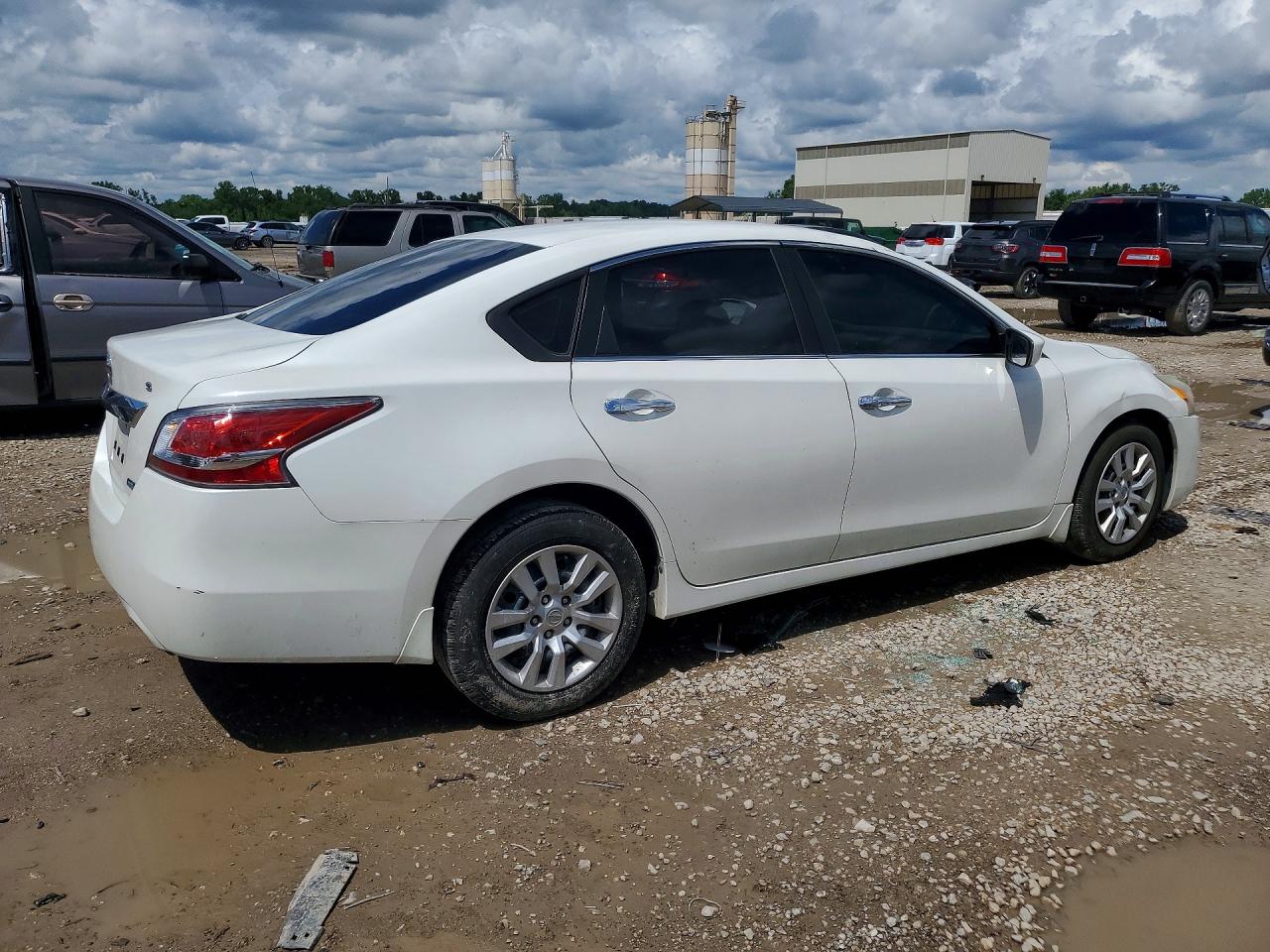 2014 Nissan Altima 2.5 White vin: 1N4AL3AP4EC113082