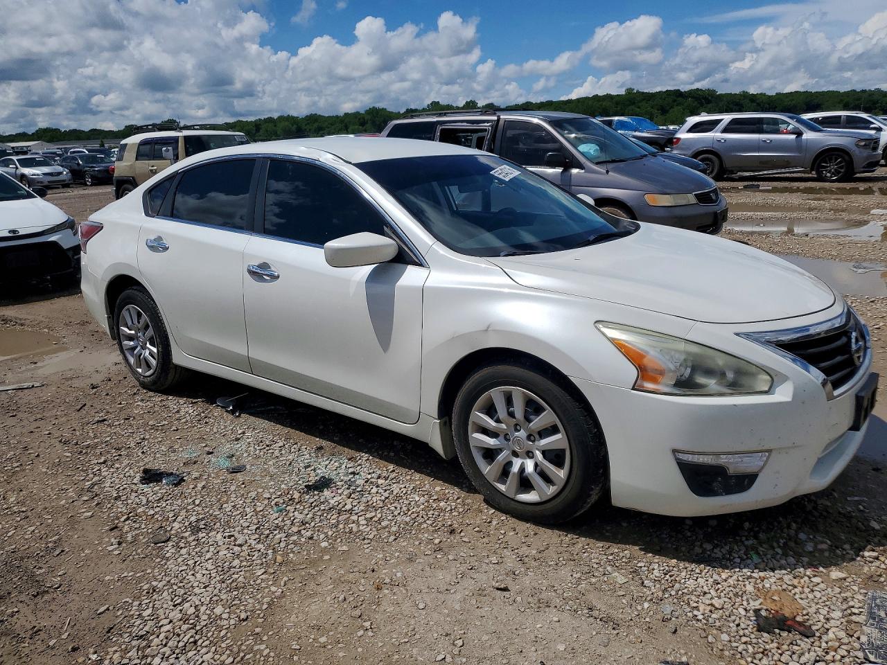 2014 Nissan Altima 2.5 White vin: 1N4AL3AP4EC113082