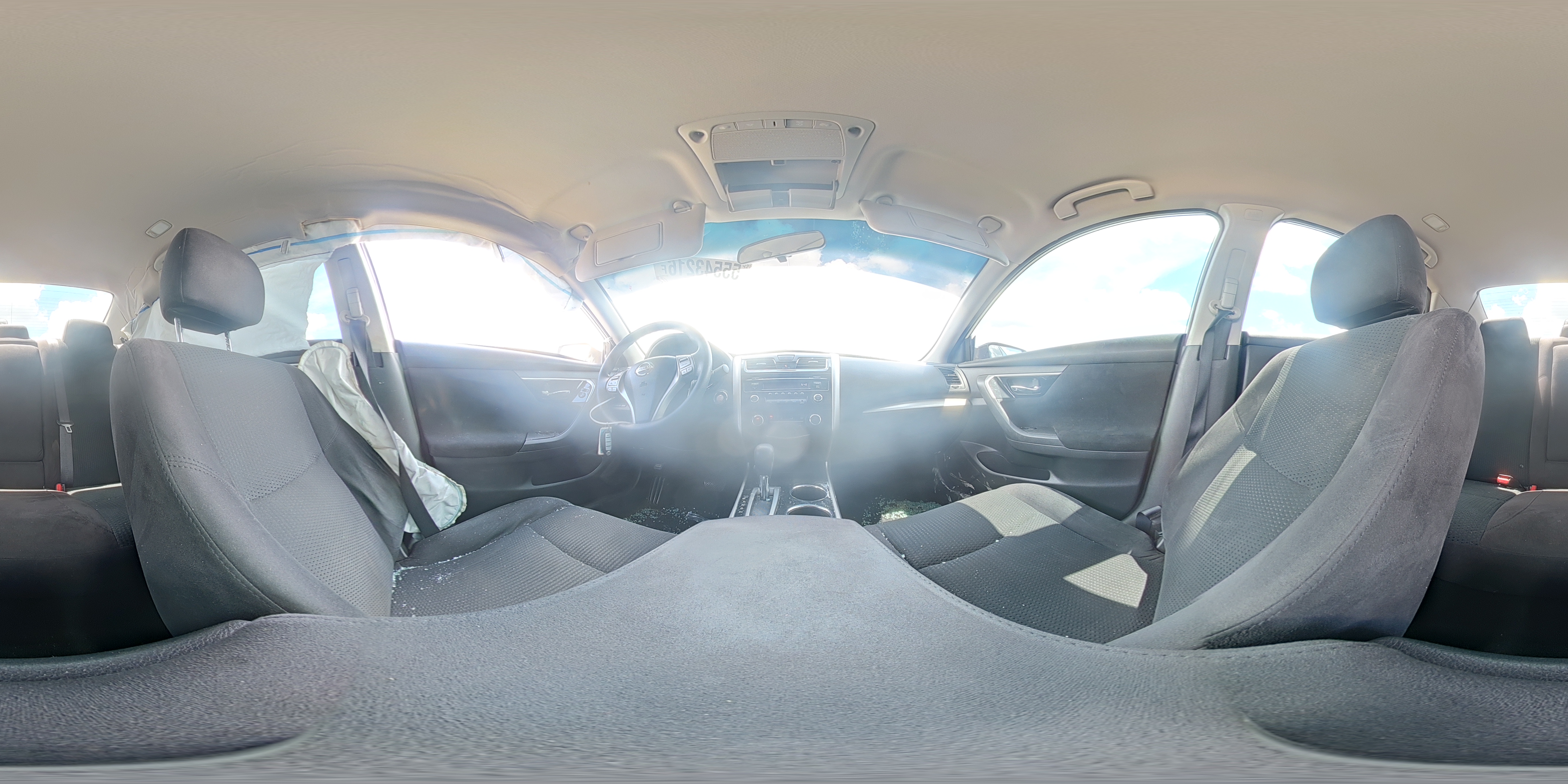 2014 Nissan Altima 2.5 White vin: 1N4AL3AP4EC113082
