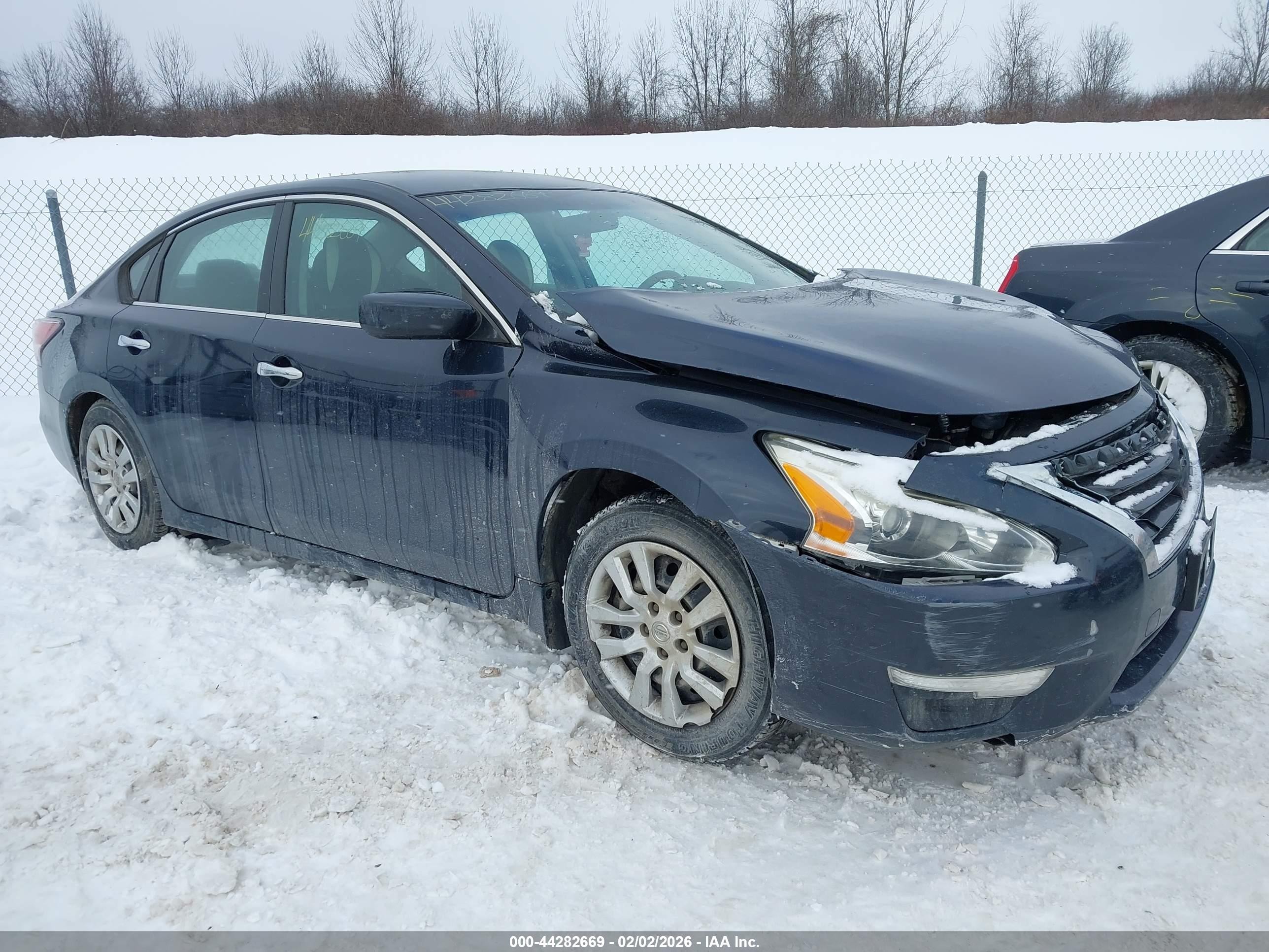 2014 Nissan Altima 2.5 S Blue vin: 1N4AL3AP4EC113390