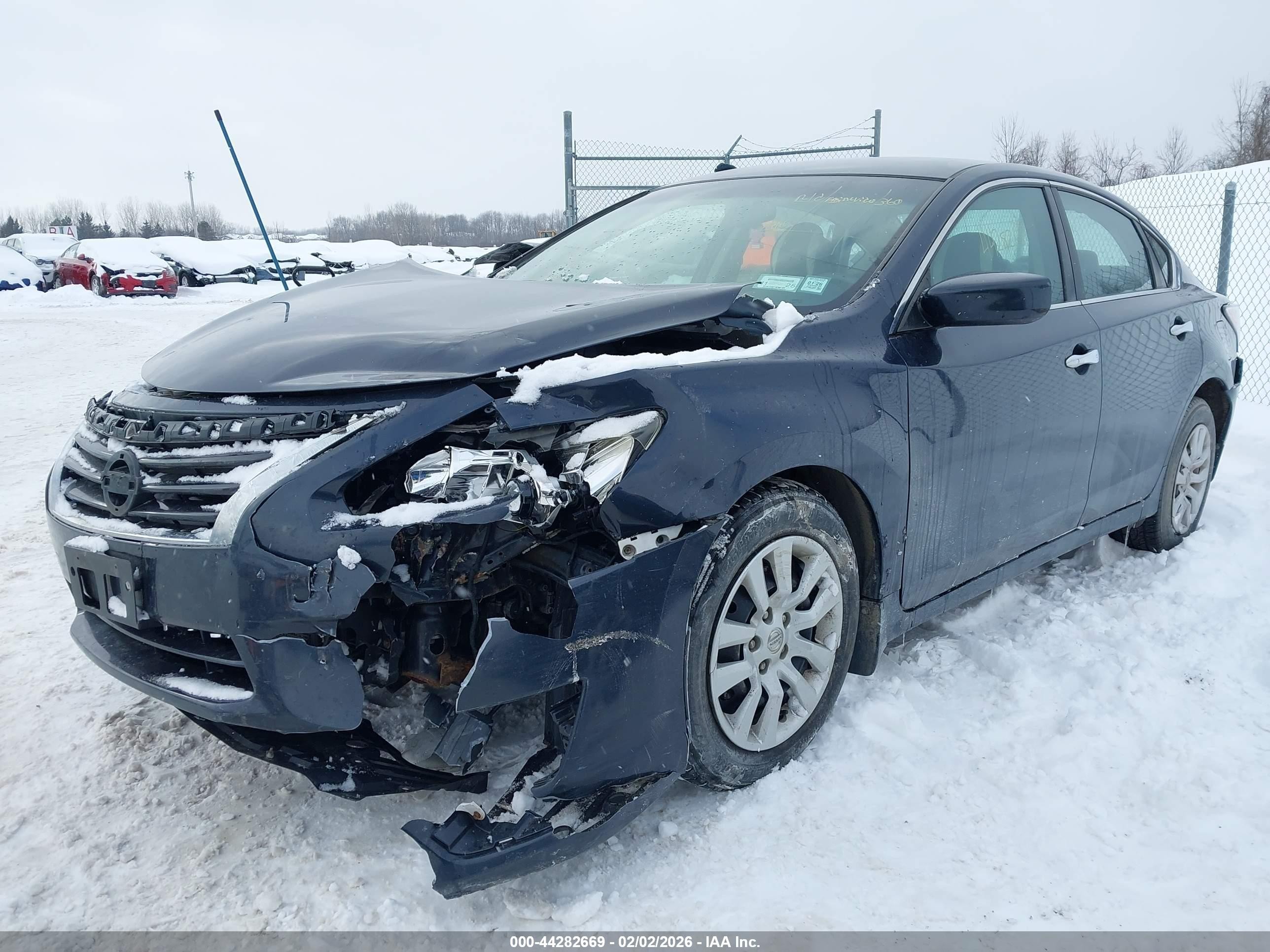 2014 Nissan Altima 2.5 S Blue vin: 1N4AL3AP4EC113390
