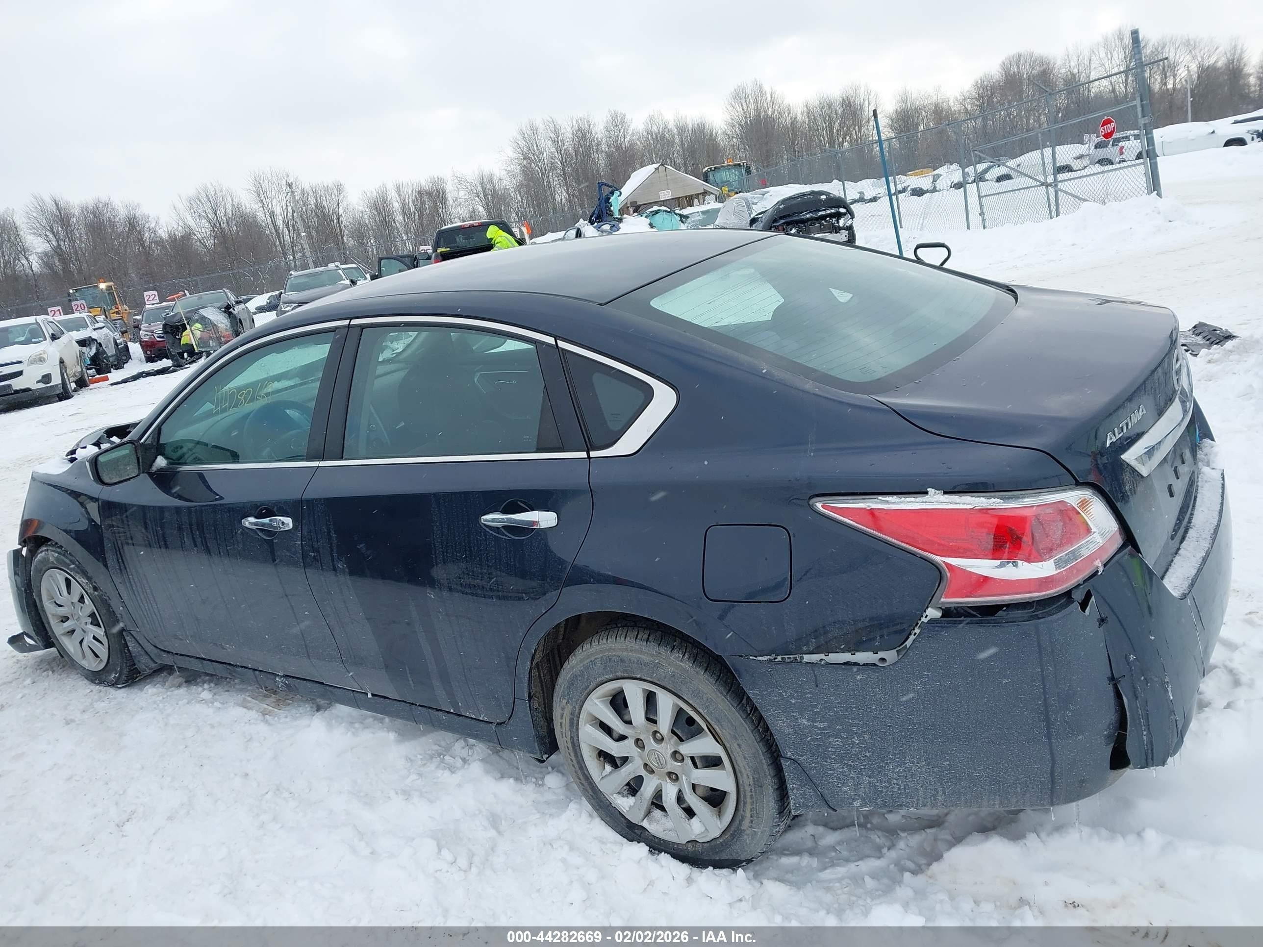 2014 Nissan Altima 2.5 S Blue vin: 1N4AL3AP4EC113390