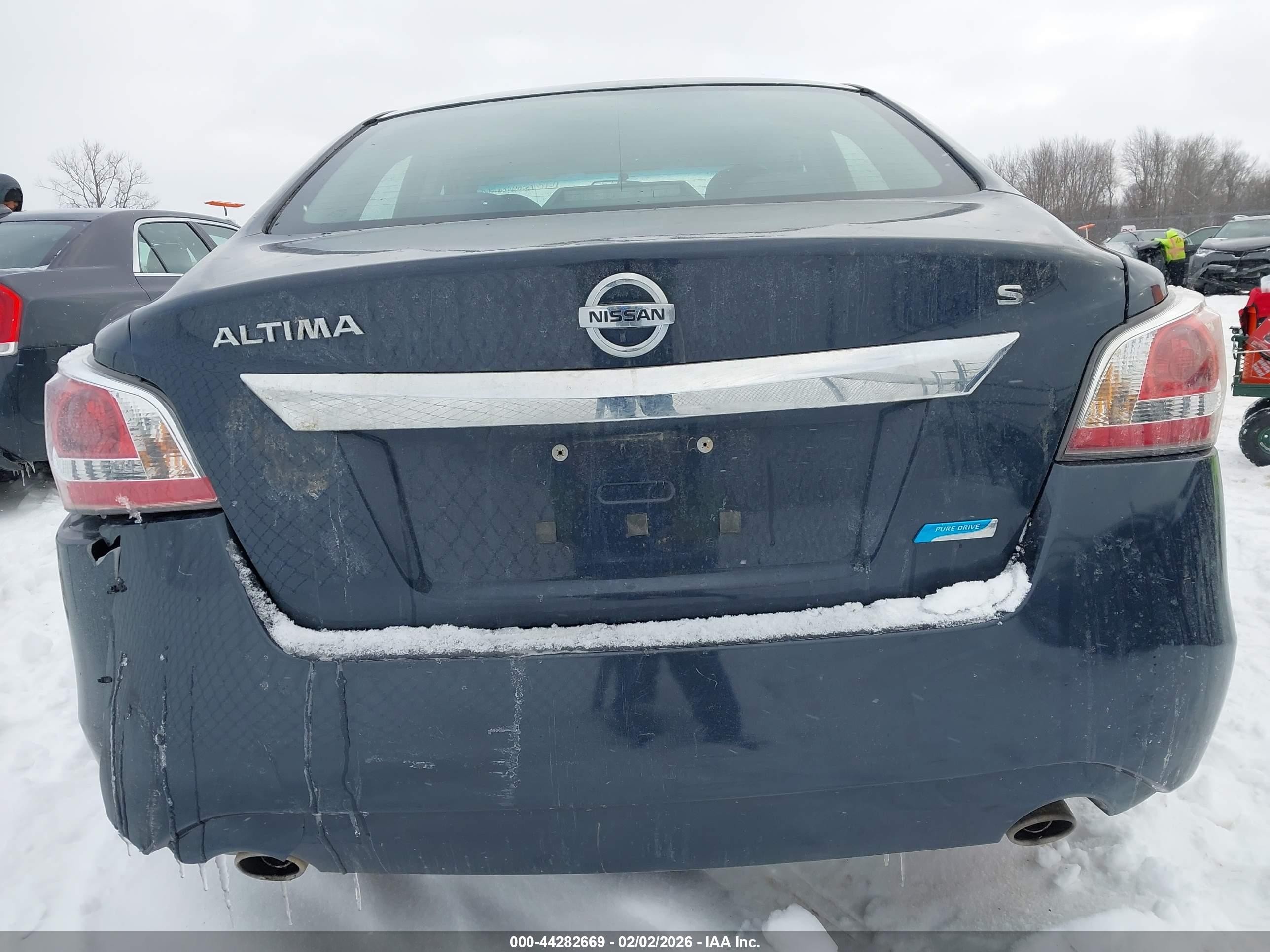 2014 Nissan Altima 2.5 S Blue vin: 1N4AL3AP4EC113390
