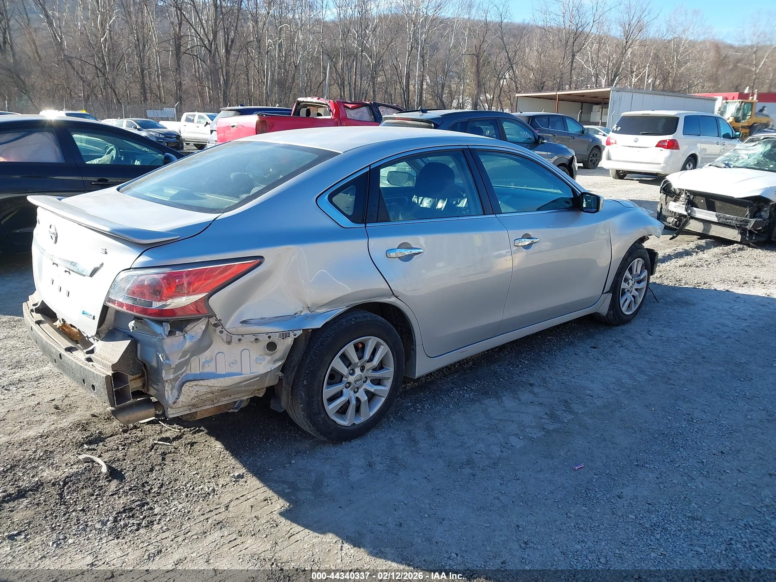2014 Nissan Altima 2.5 S Silver vin: 1N4AL3AP4EC120260