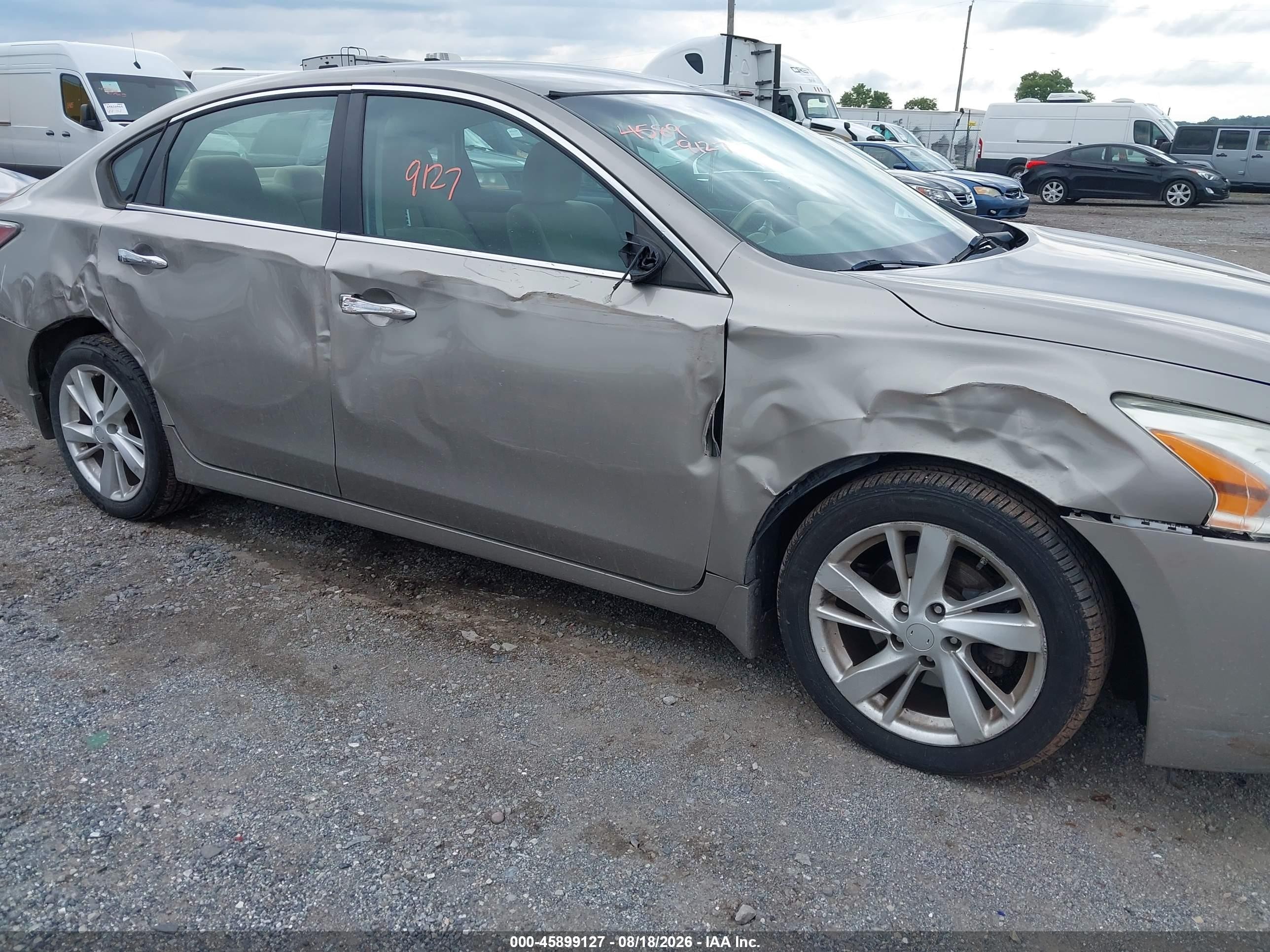 2014 Nissan Altima 2.5 Sv Tan vin: 1N4AL3AP4EC122347