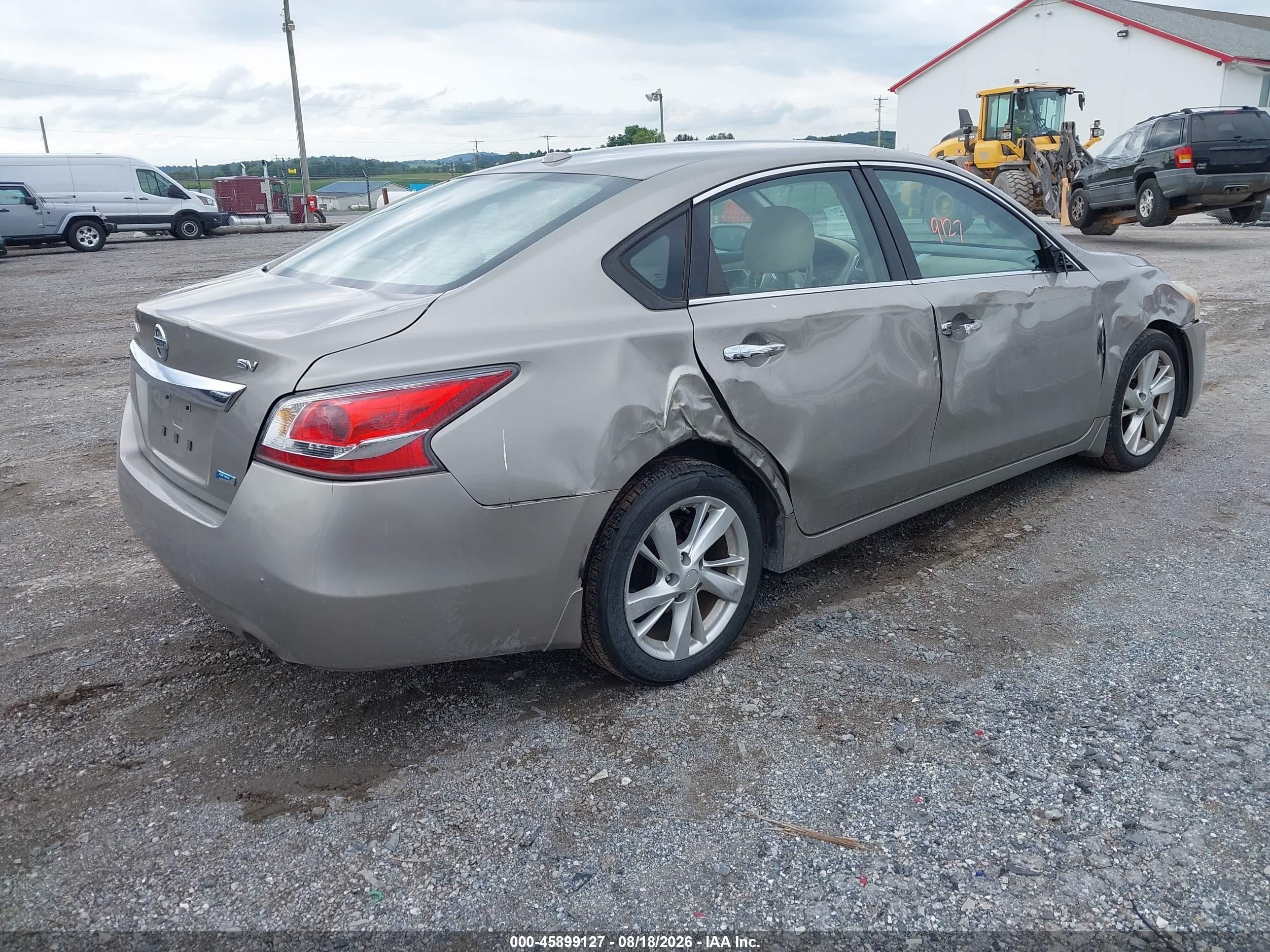 2014 Nissan Altima 2.5 Sv Tan vin: 1N4AL3AP4EC122347