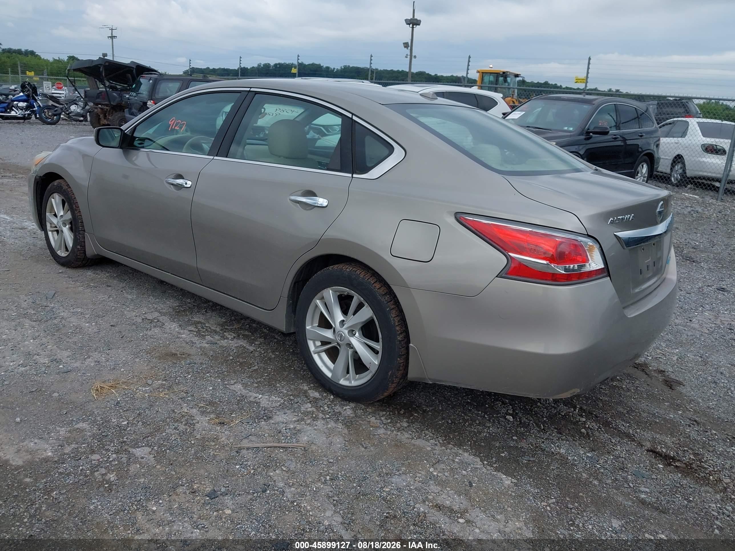 2014 Nissan Altima 2.5 Sv Tan vin: 1N4AL3AP4EC122347
