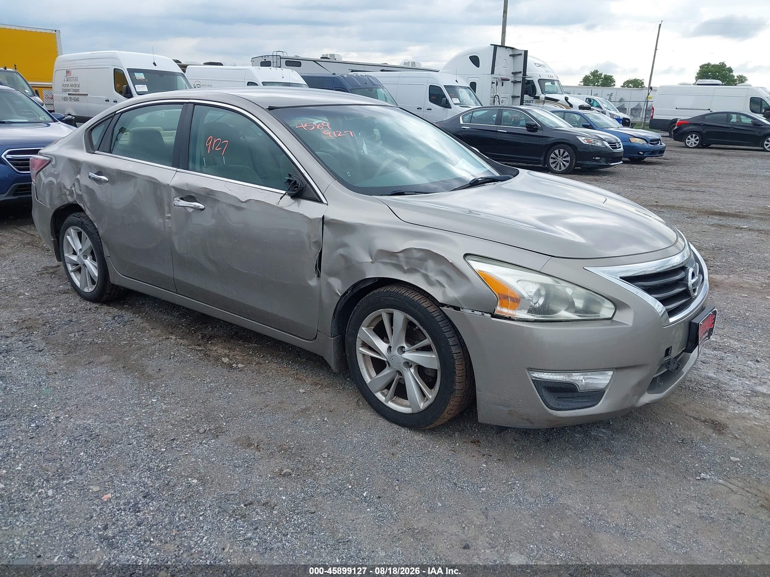 2014 Nissan Altima 2.5 Sv Tan vin: 1N4AL3AP4EC122347