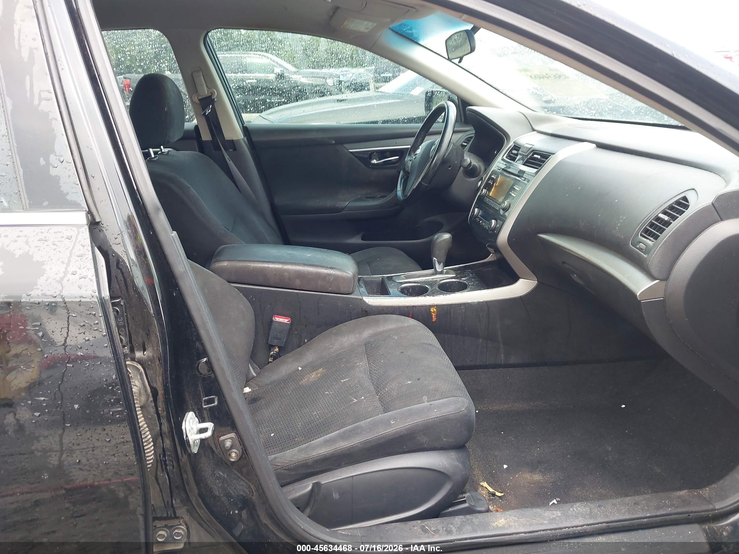 2014 Nissan Altima 2.5 Sv Black vin: 1N4AL3AP4EC126284