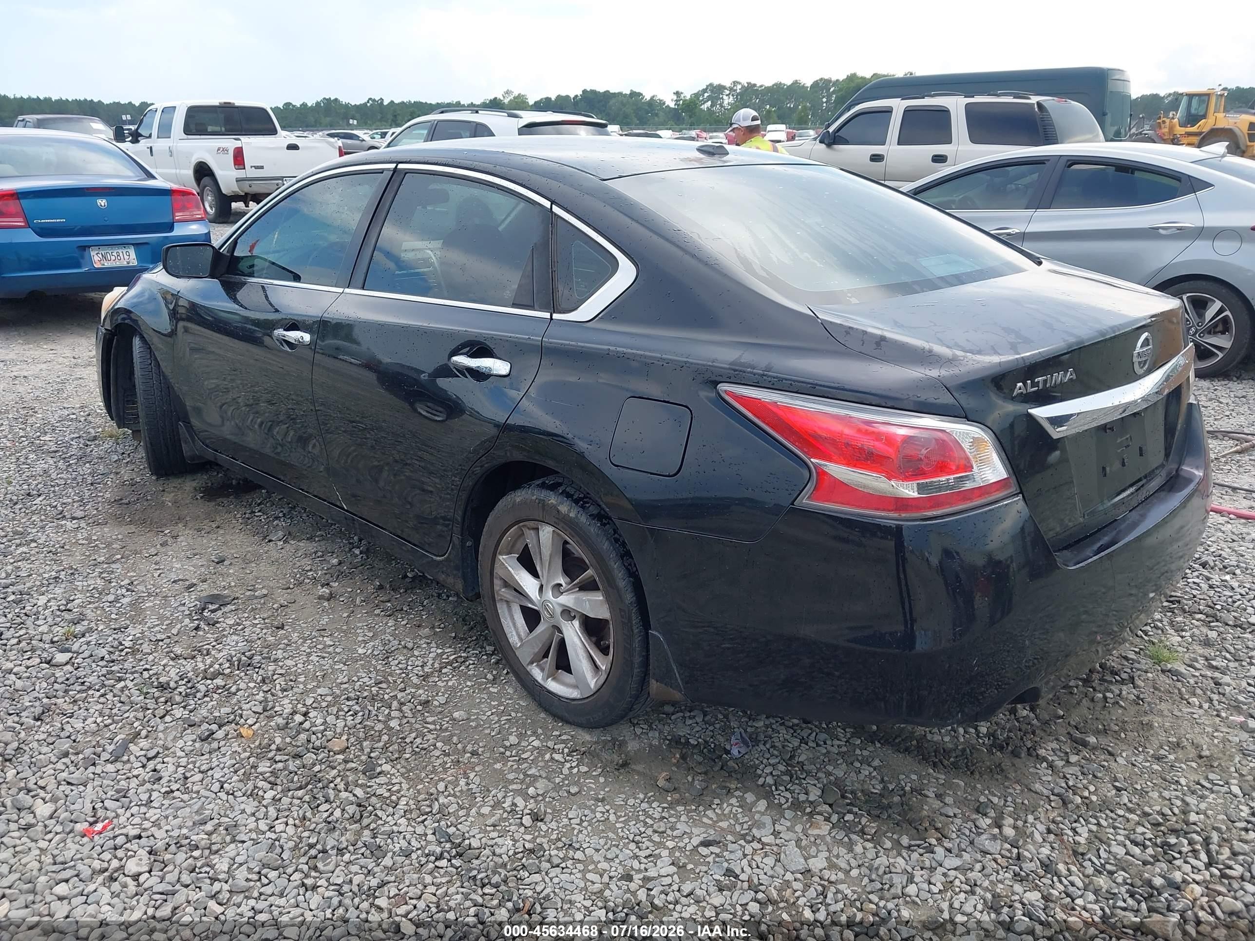 2014 Nissan Altima 2.5 Sv Black vin: 1N4AL3AP4EC126284