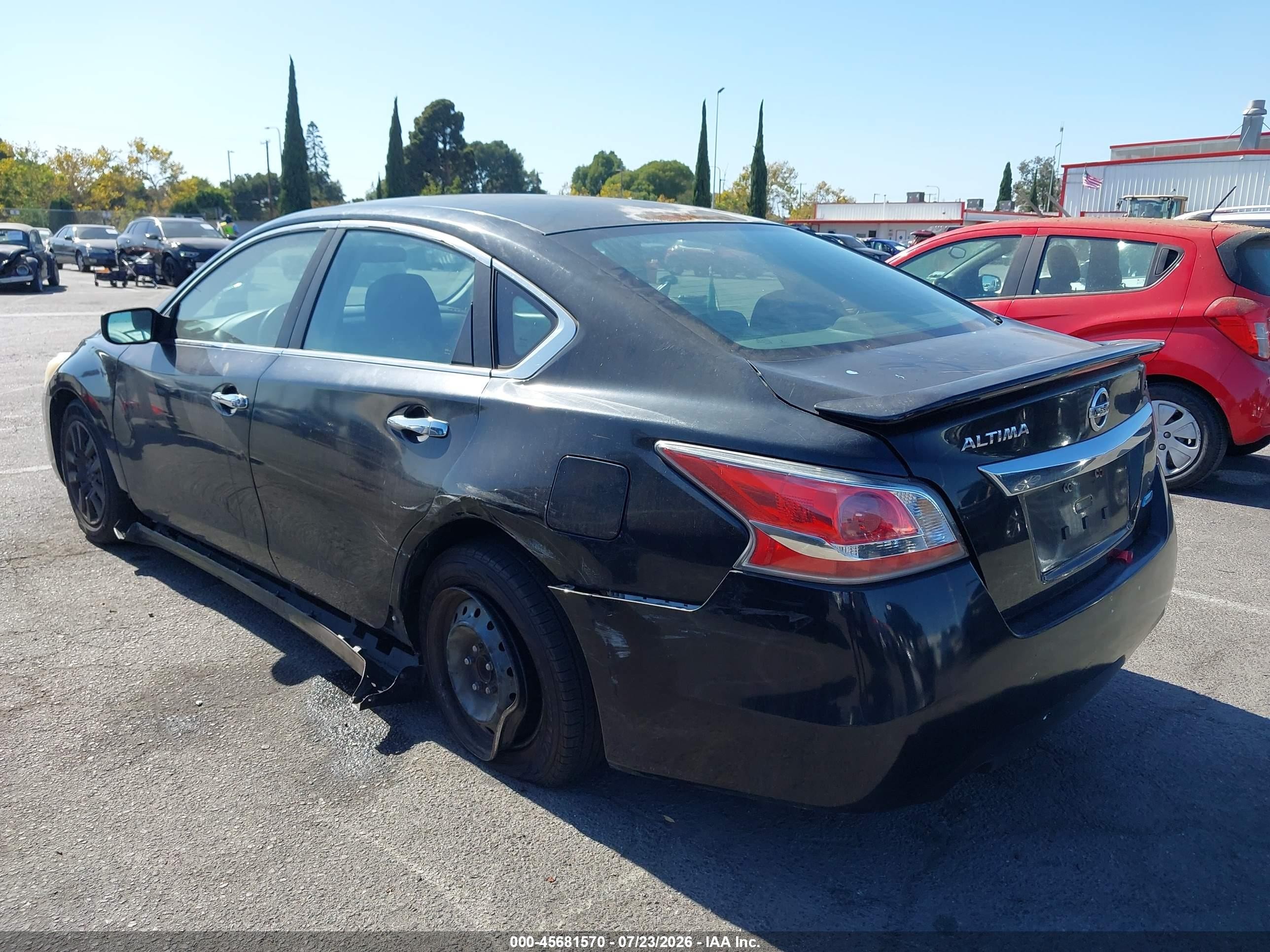 2014 Nissan Altima 2.5 S Черный vin: 1N4AL3AP4EC129380