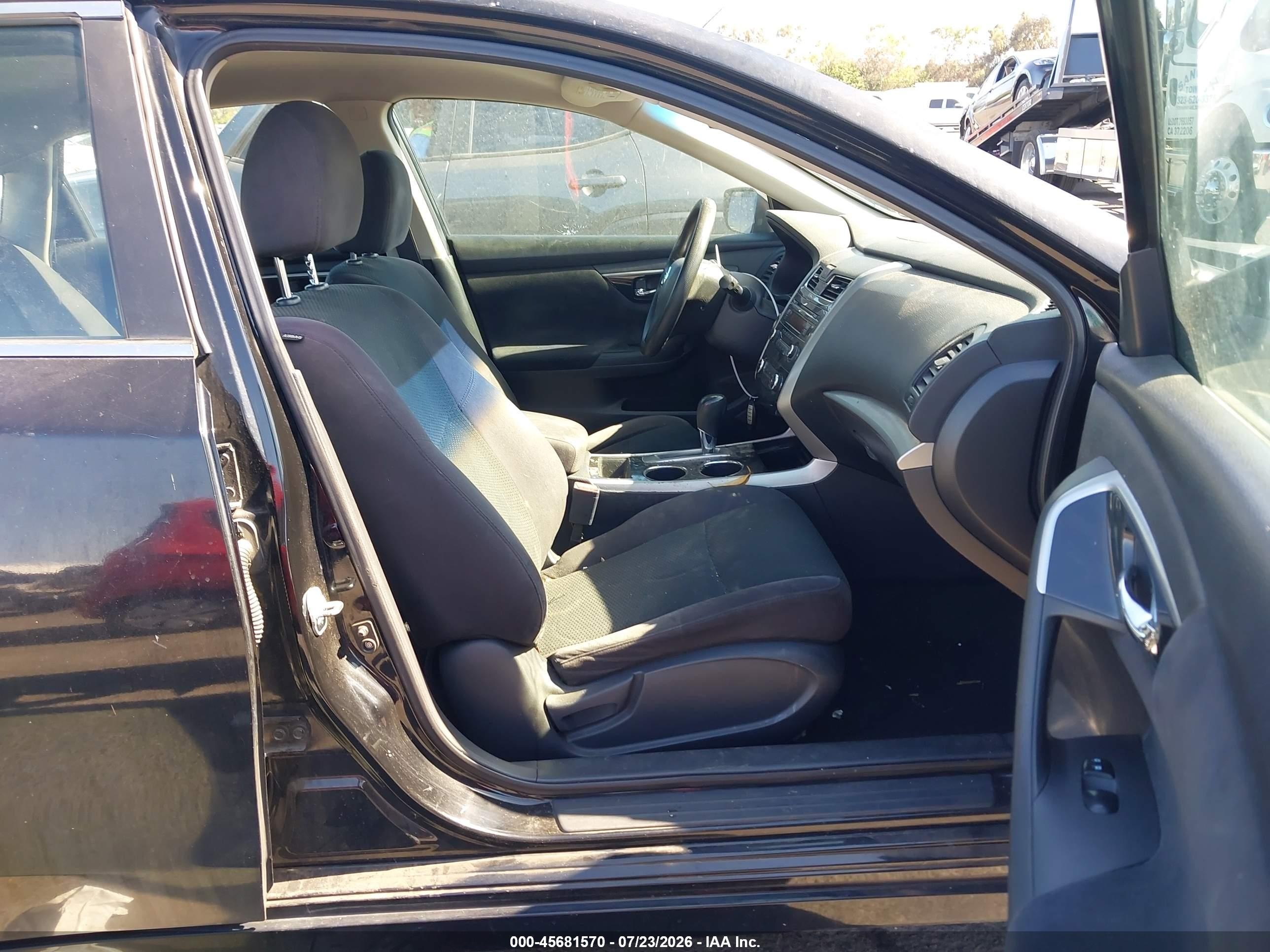2014 Nissan Altima 2.5 S Черный vin: 1N4AL3AP4EC129380