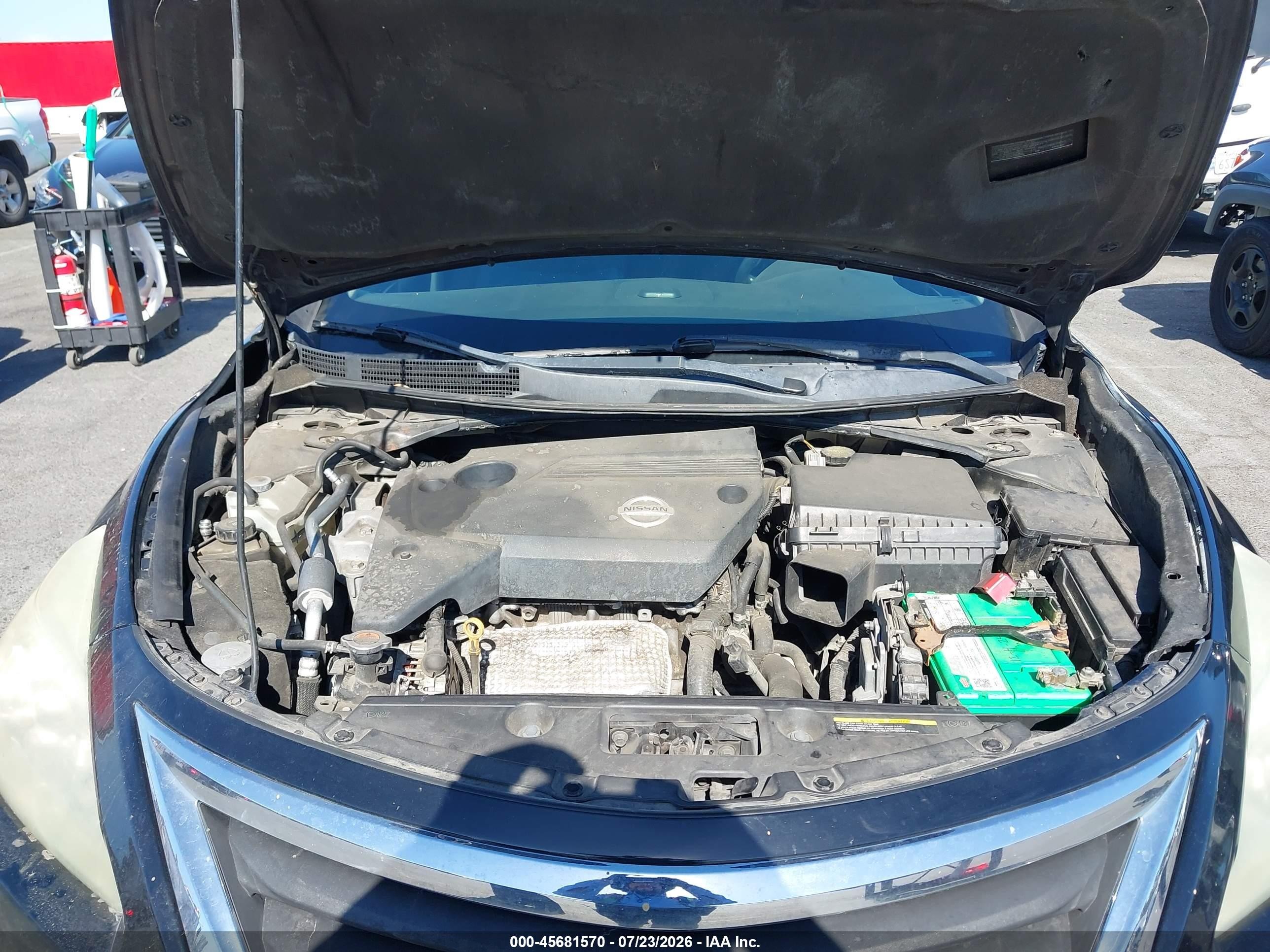 2014 Nissan Altima 2.5 S Черный vin: 1N4AL3AP4EC129380