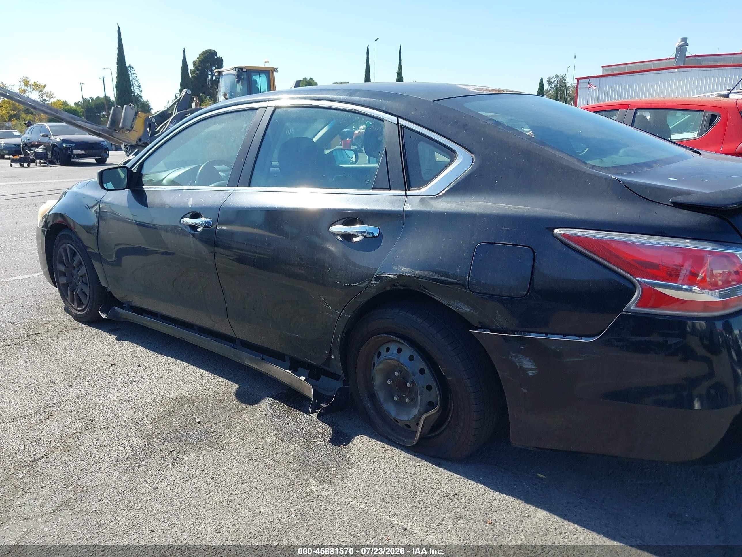2014 Nissan Altima 2.5 S Черный vin: 1N4AL3AP4EC129380