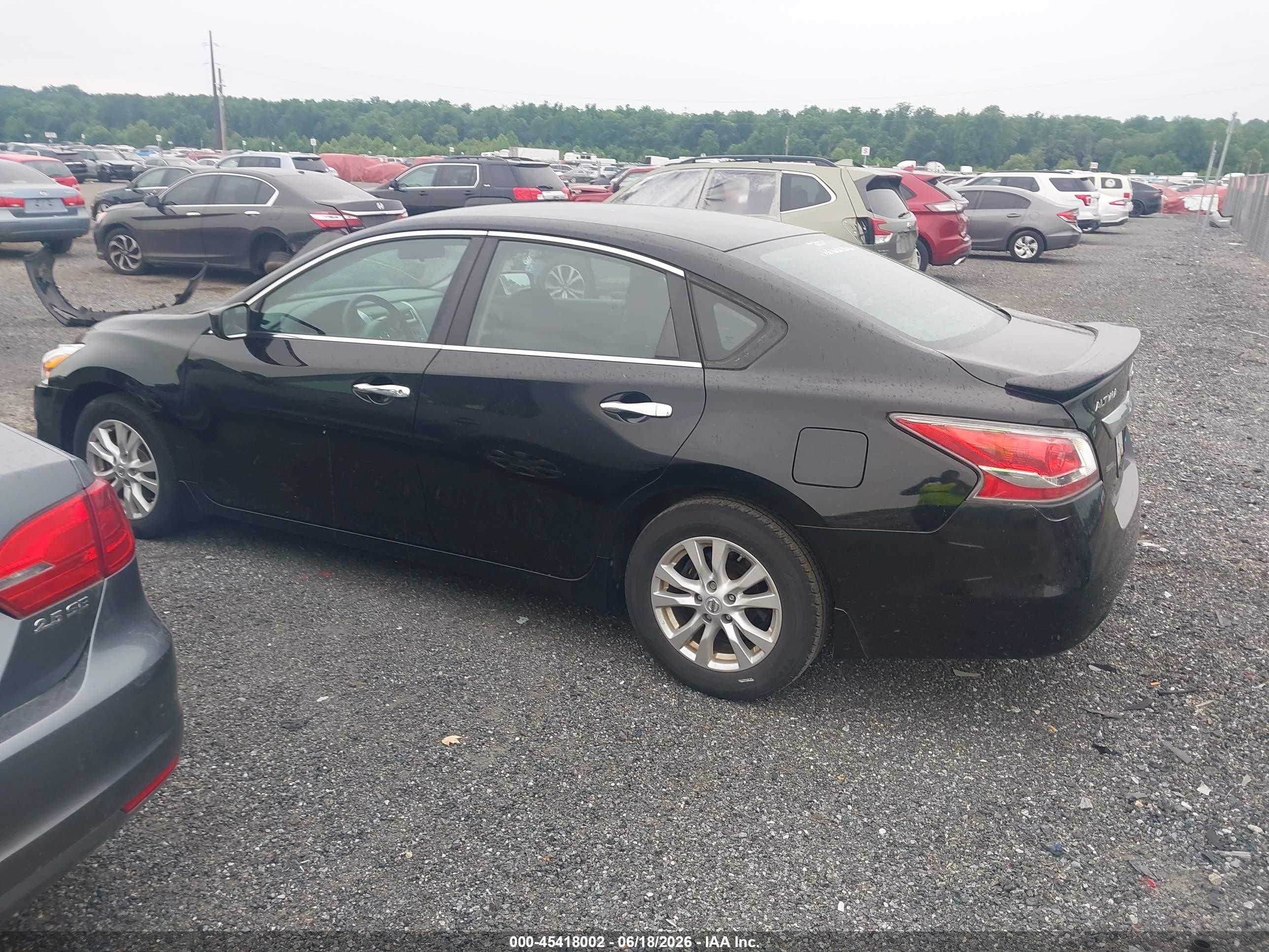 2014 Nissan Altima 2.5 S Black vin: 1N4AL3AP4EC132750