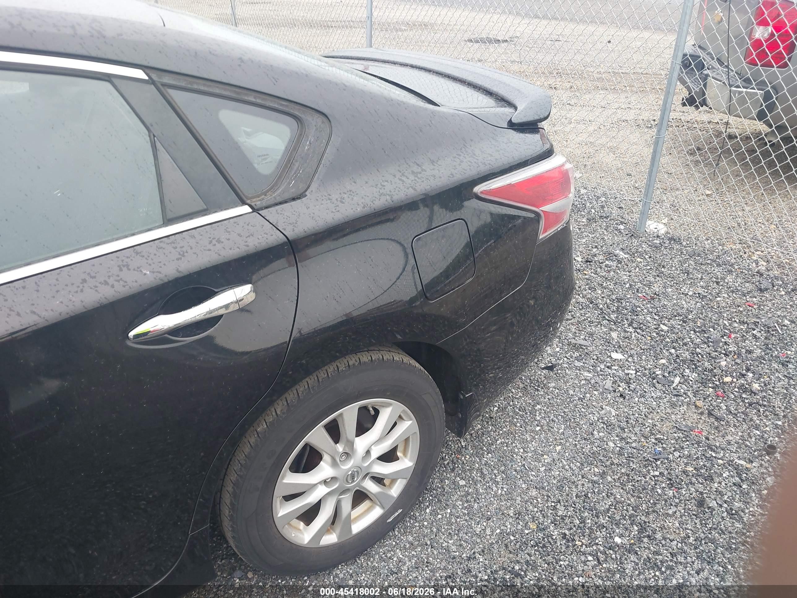 2014 Nissan Altima 2.5 S Black vin: 1N4AL3AP4EC132750