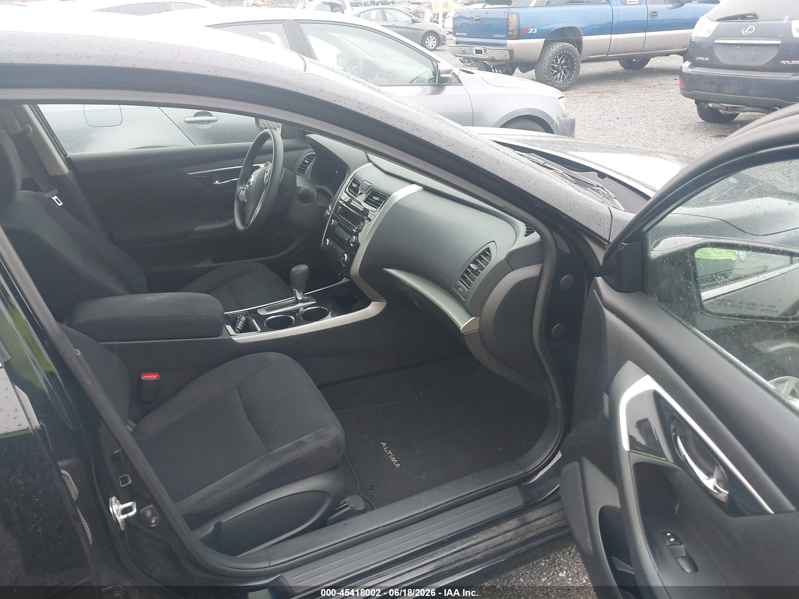 2014 Nissan Altima 2.5 S Black vin: 1N4AL3AP4EC132750