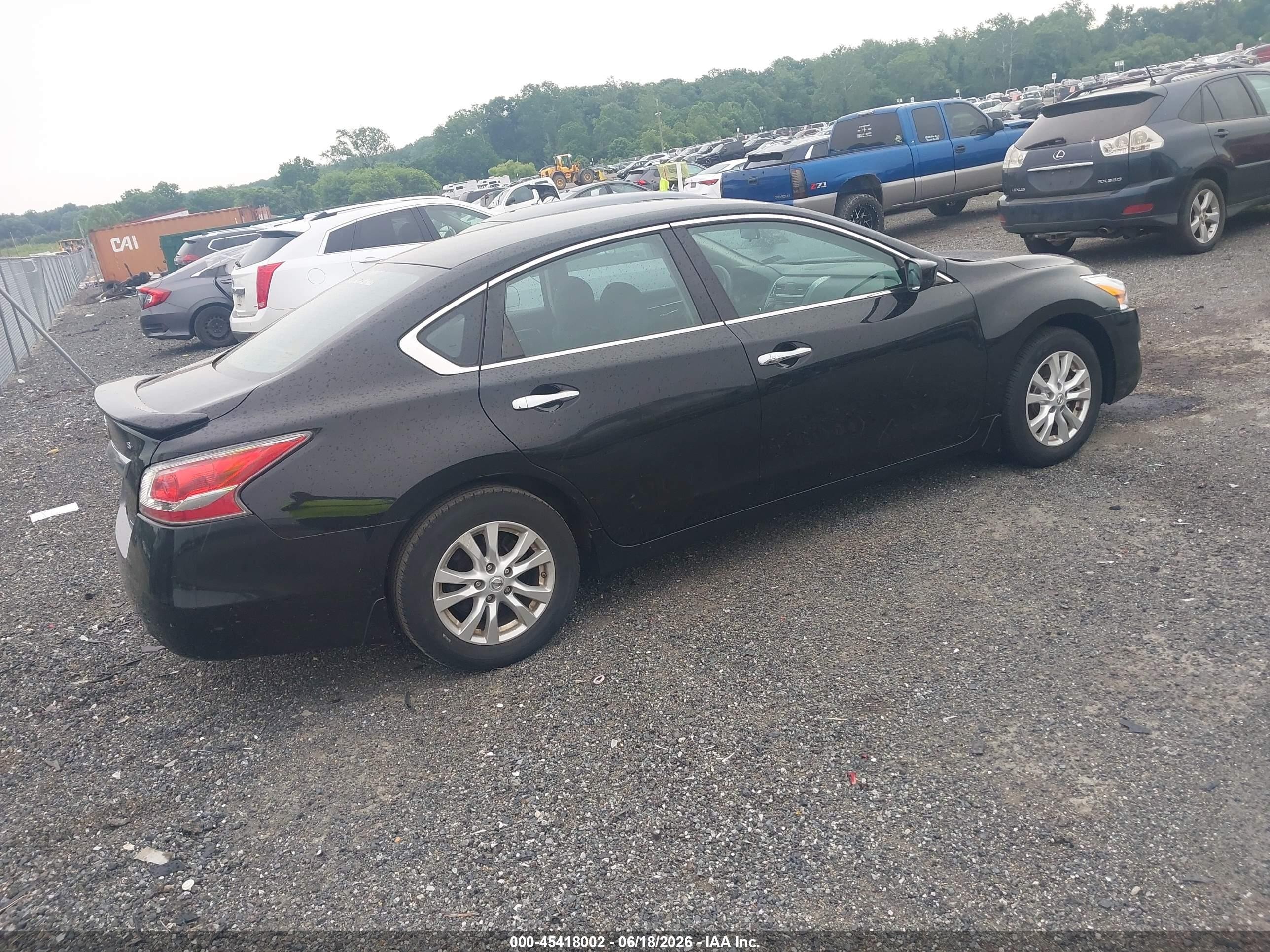 2014 Nissan Altima 2.5 S Black vin: 1N4AL3AP4EC132750