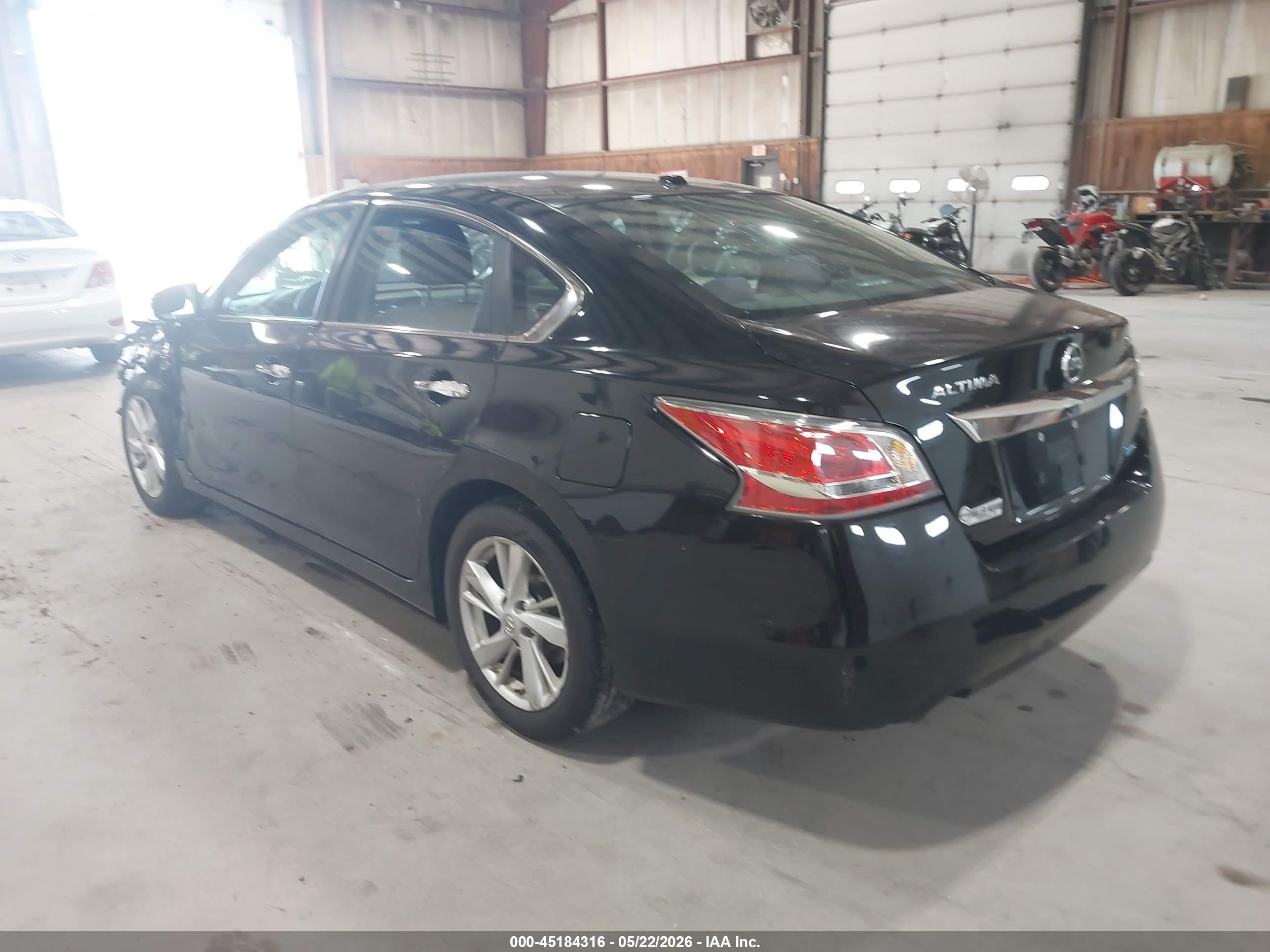 2014 Nissan Altima 2.5 Sv Black vin: 1N4AL3AP4EC148978