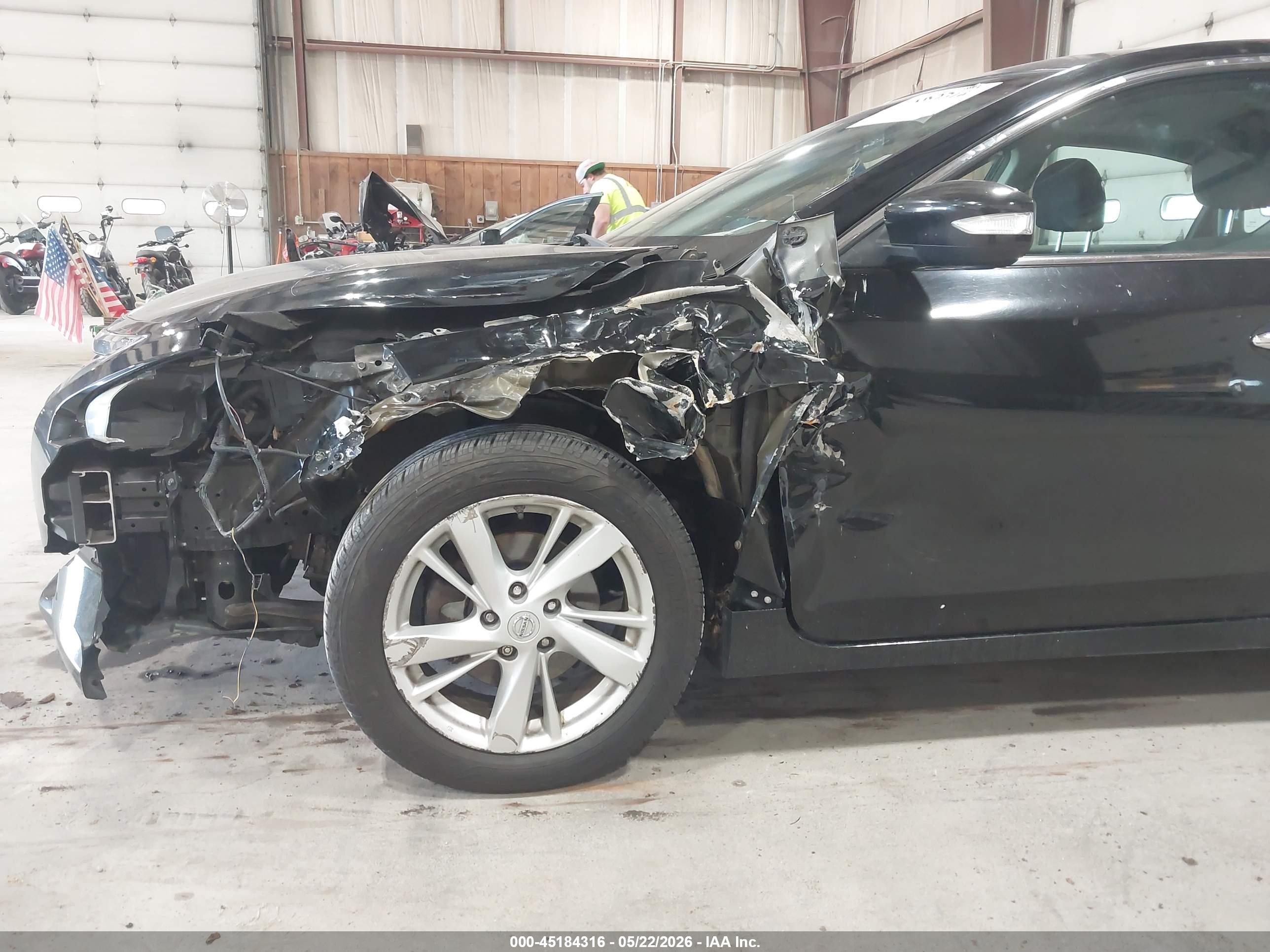2014 Nissan Altima 2.5 Sv Black vin: 1N4AL3AP4EC148978