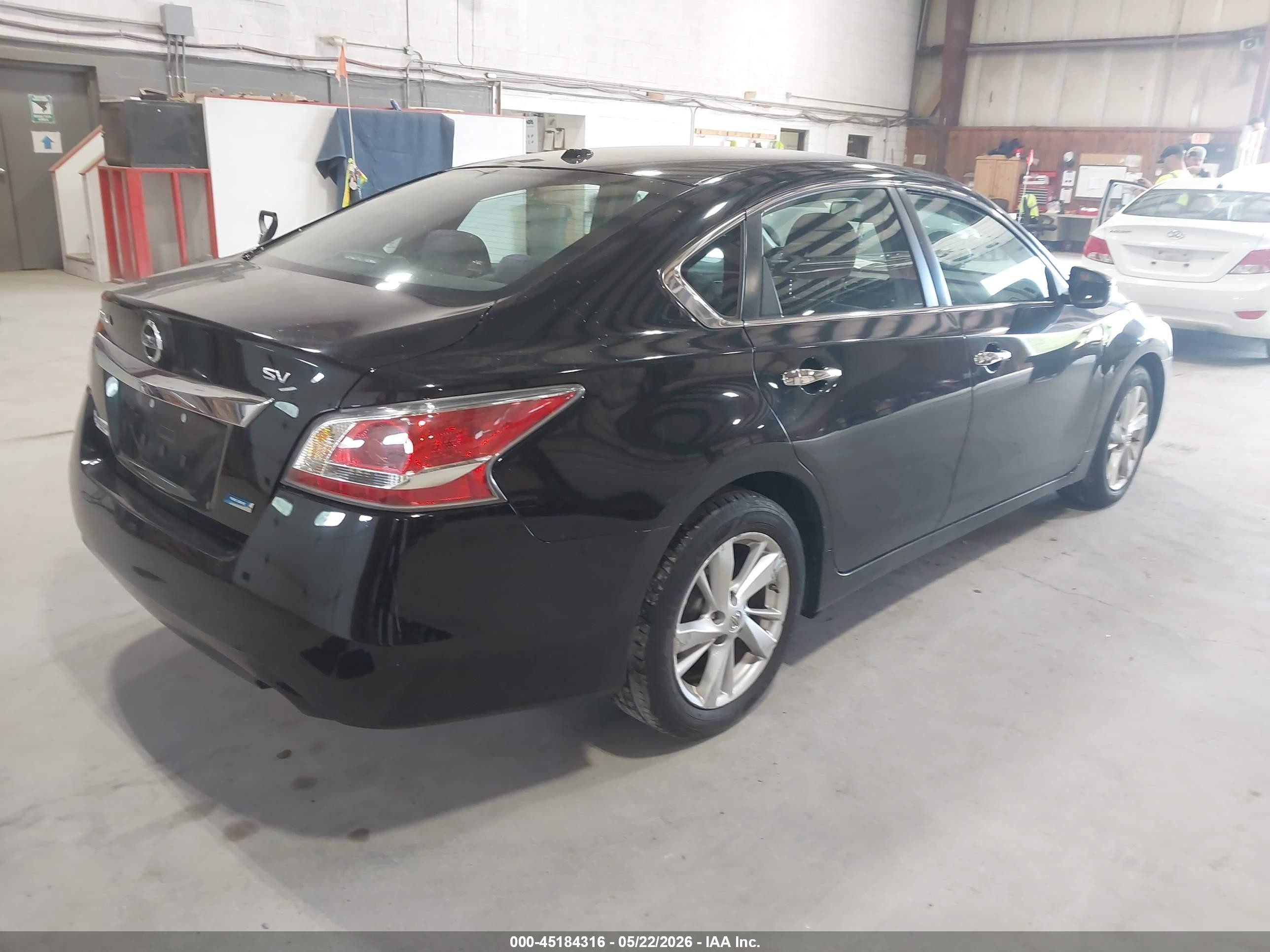 2014 Nissan Altima 2.5 Sv Black vin: 1N4AL3AP4EC148978