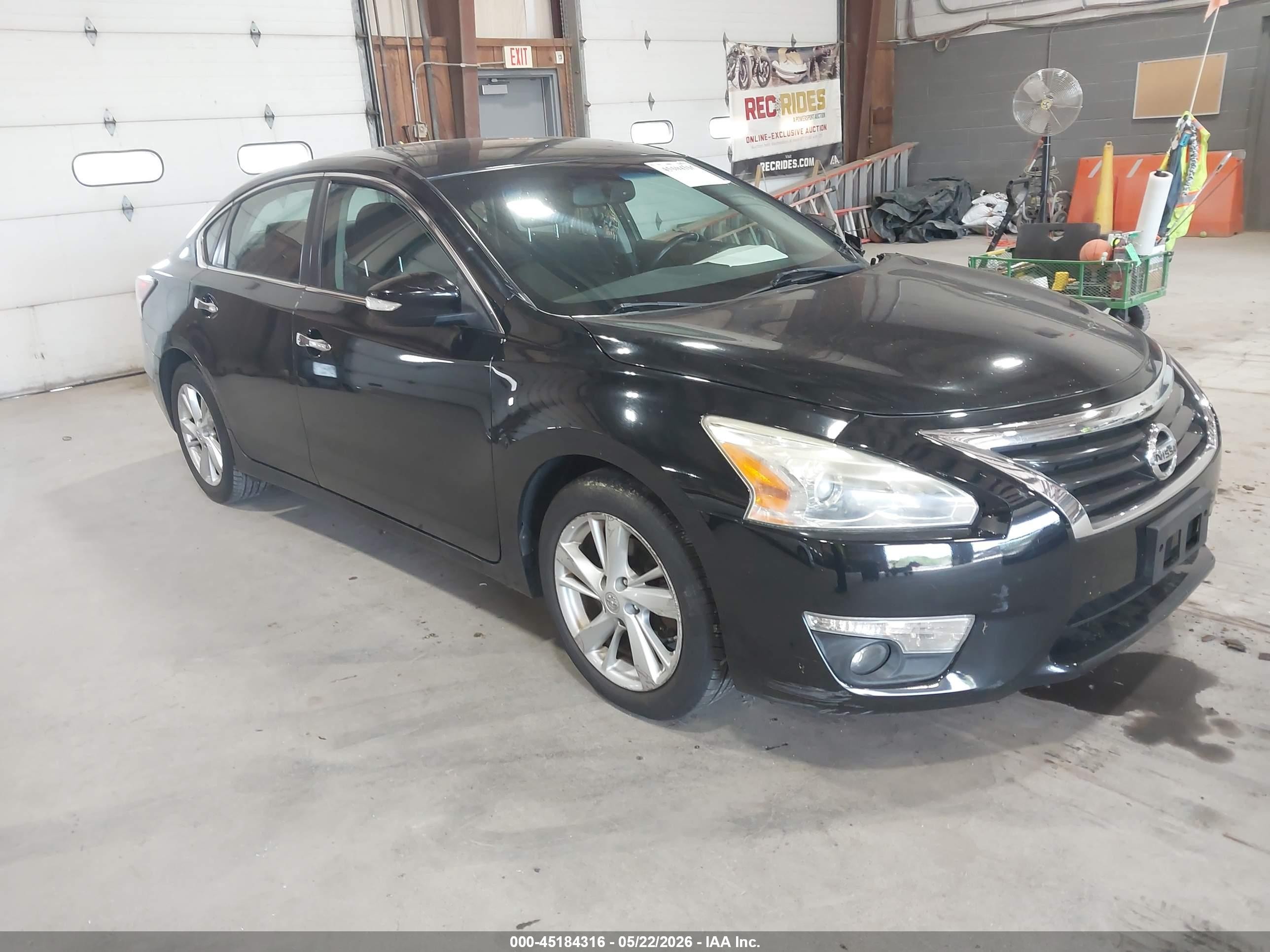 2014 Nissan Altima 2.5 Sv Black vin: 1N4AL3AP4EC148978