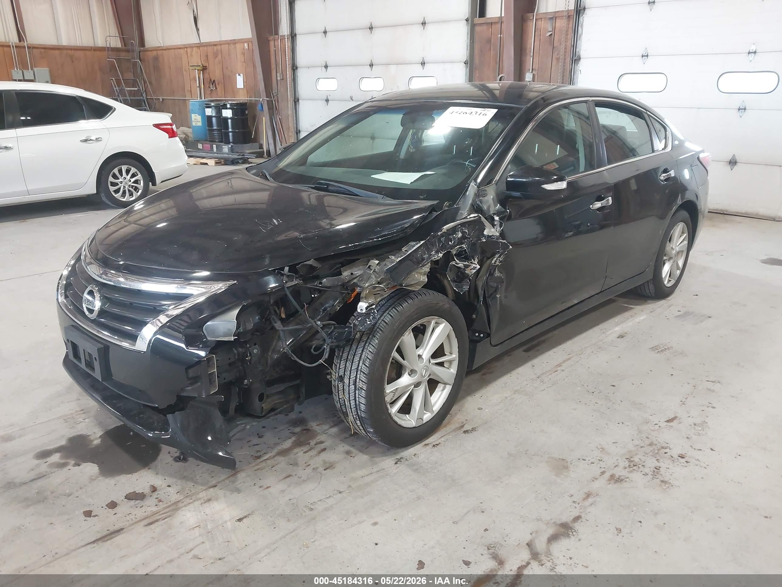 2014 Nissan Altima 2.5 Sv Black vin: 1N4AL3AP4EC148978