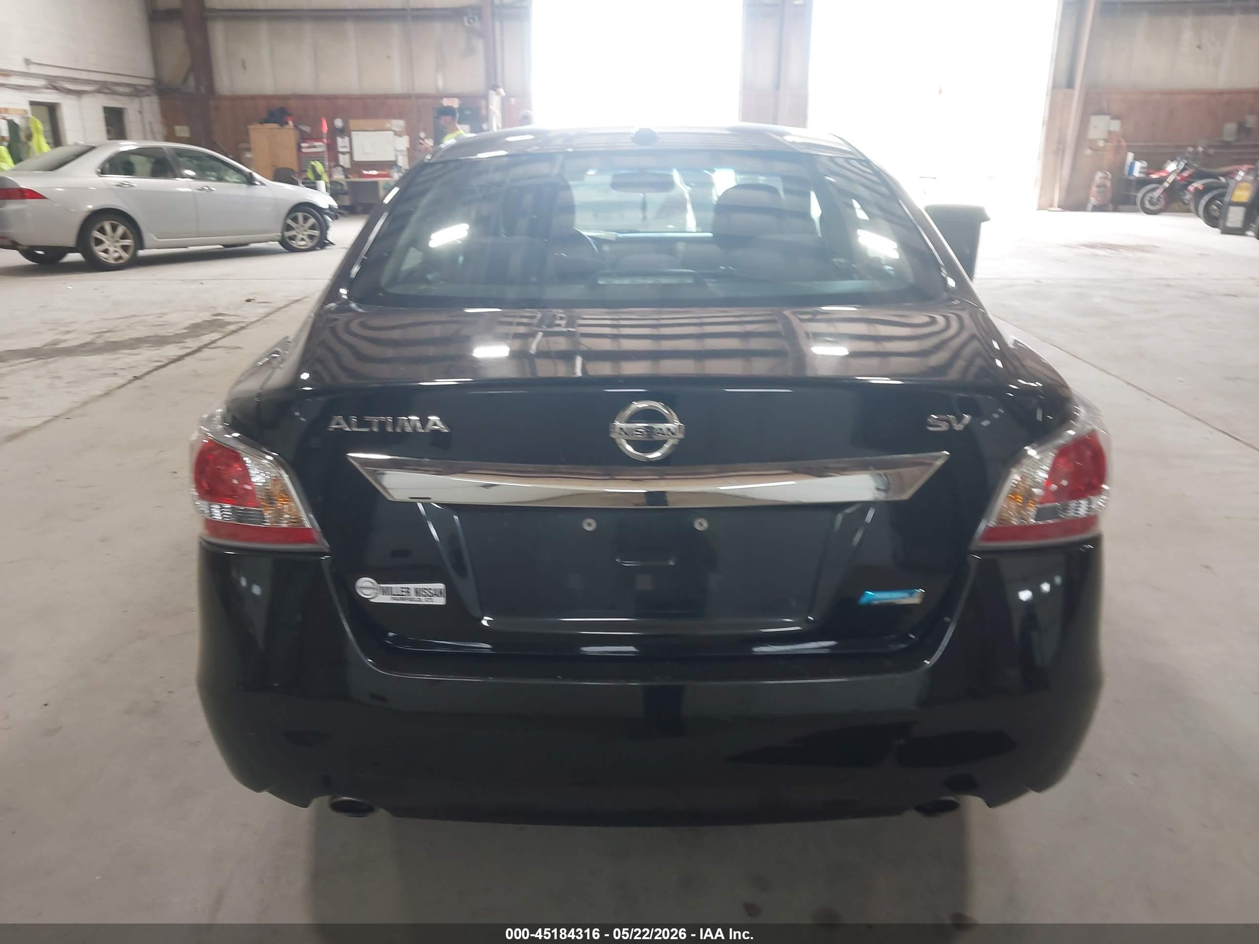 2014 Nissan Altima 2.5 Sv Black vin: 1N4AL3AP4EC148978
