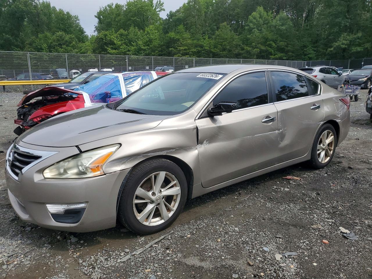 2014 Nissan Altima 2.5 Sv Silver vin: 1N4AL3AP4EC155574