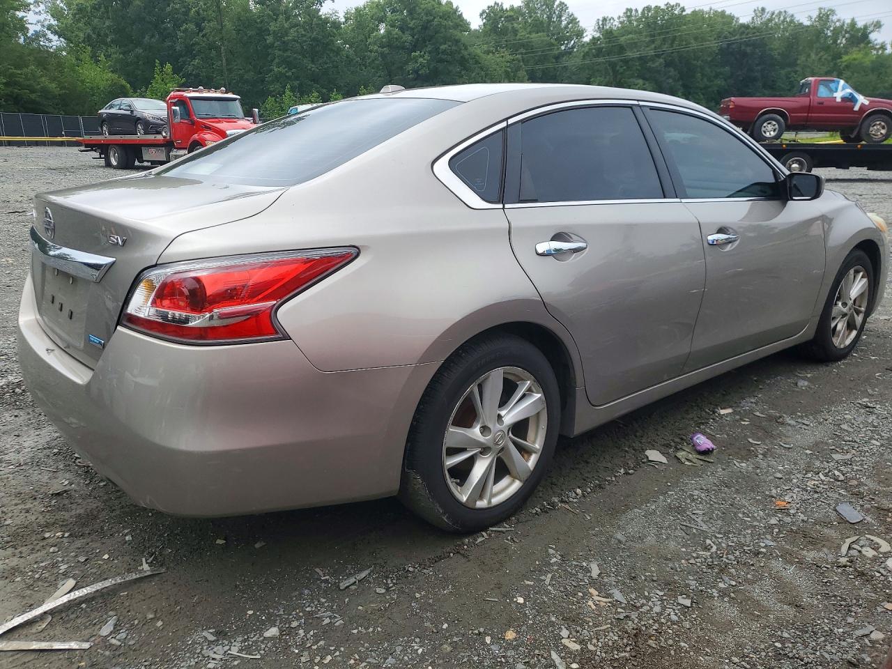 2014 Nissan Altima 2.5 Sv Silver vin: 1N4AL3AP4EC155574