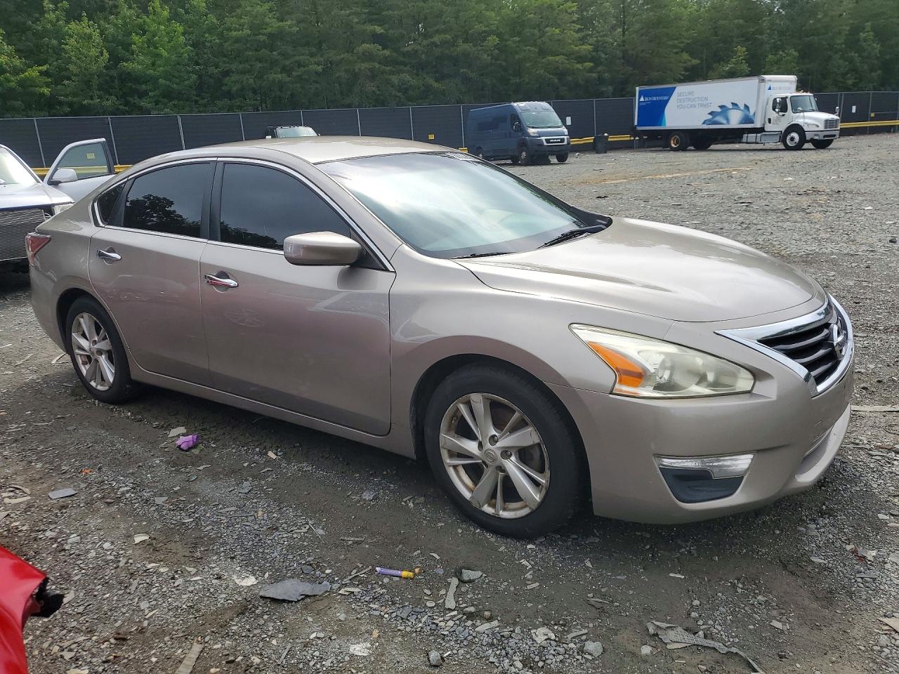 2014 Nissan Altima 2.5 Sv Silver vin: 1N4AL3AP4EC155574
