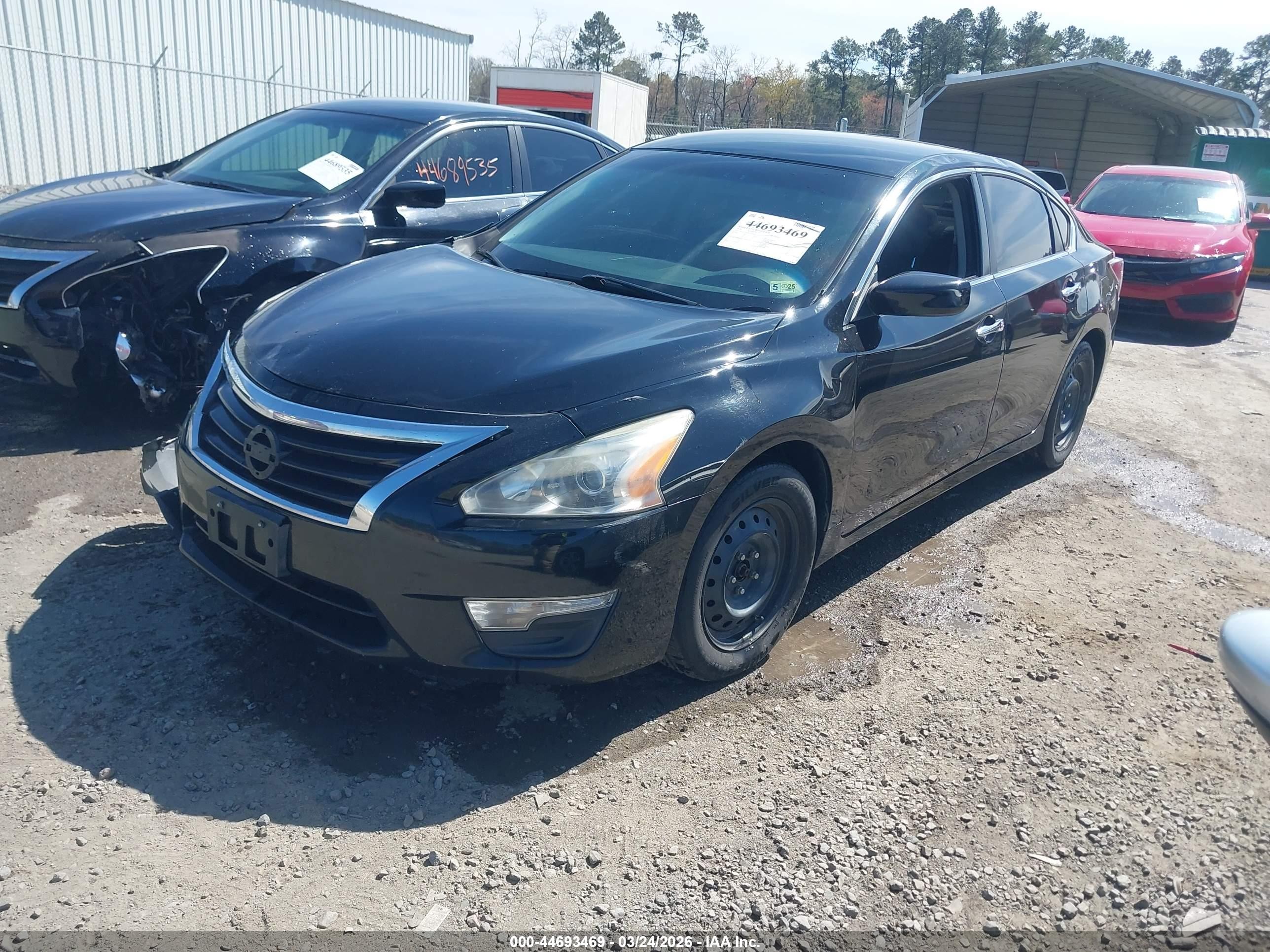 2014 Nissan Altima 2.5 S Черный vin: 1N4AL3AP4EC161942