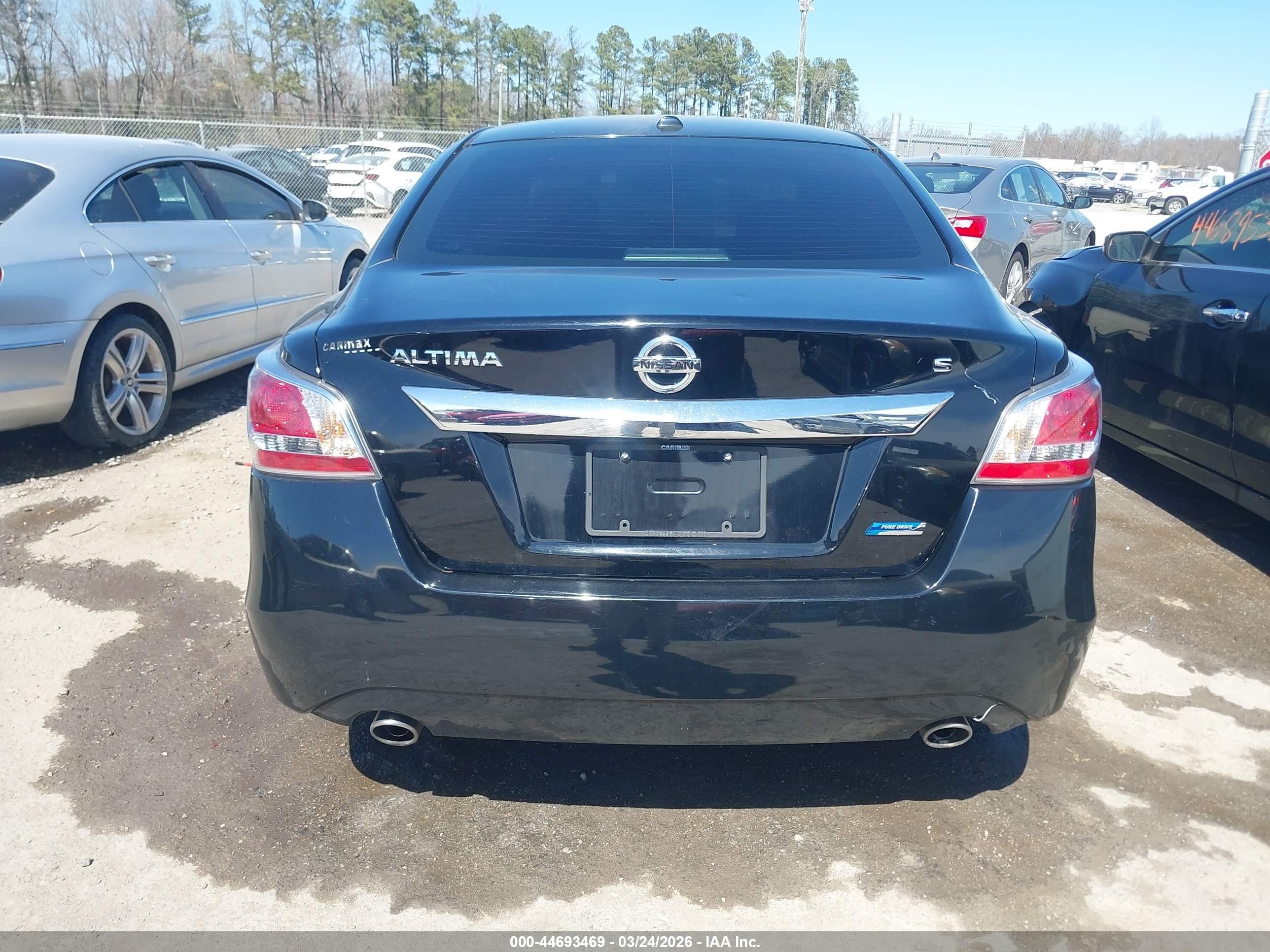 2014 Nissan Altima 2.5 S Черный vin: 1N4AL3AP4EC161942