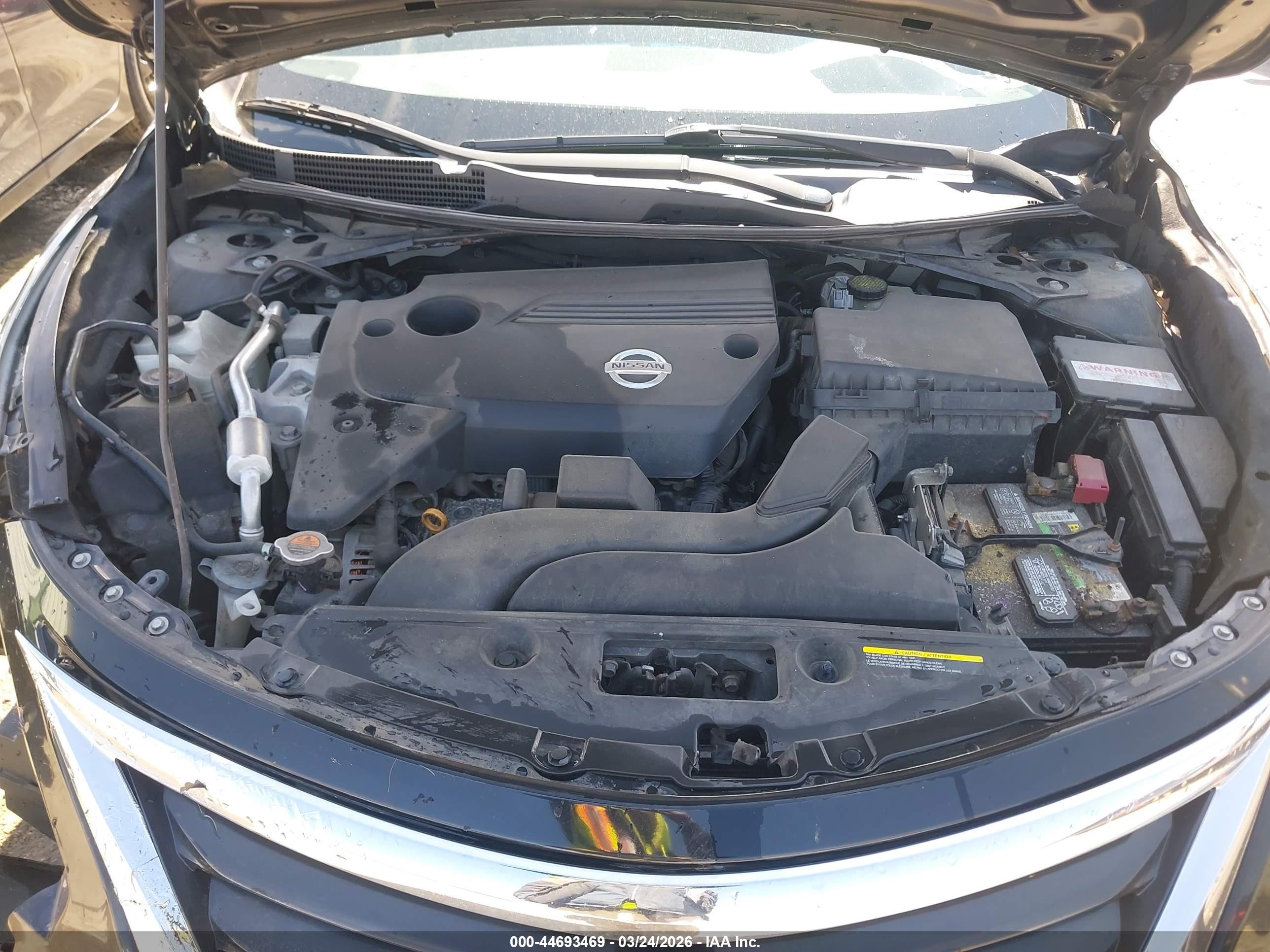 2014 Nissan Altima 2.5 S Черный vin: 1N4AL3AP4EC161942
